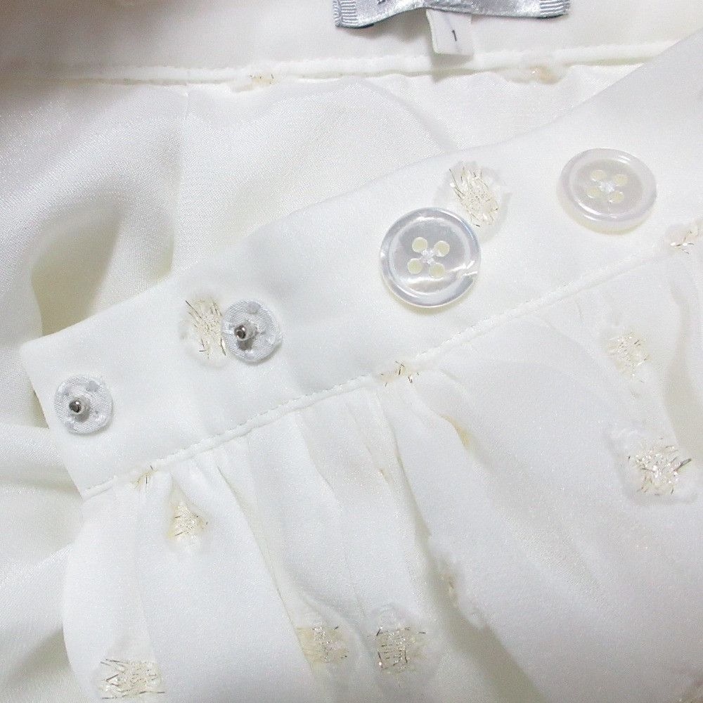 Other Other T-mat Masaki-Paris Dot Jacquard Flare Skirt Textile Skirts DUTY FREE for USA Size ONE SIZE - 5 Thumbnail
