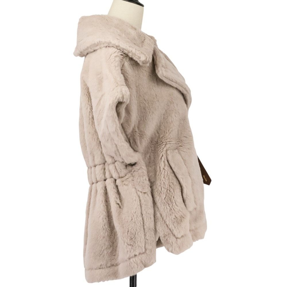 Max Mara Max Mara Max Mara NEWABAVO1 Alpaca Cape Coat Fur Outerwear NEWABAVO1 DUTY FREE for USA Size ONE SIZE - 6 Thumbnail