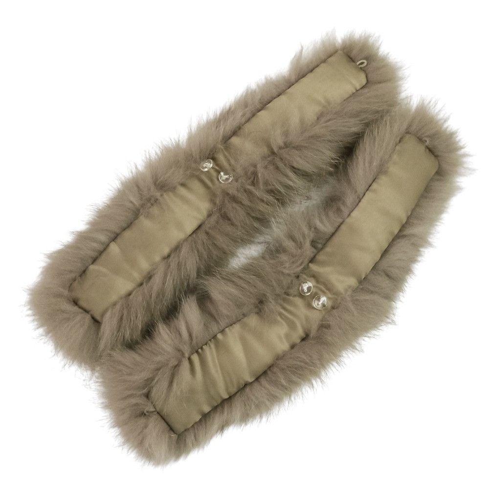 Other Other La MODE Fox Fur Wool Poncho Coat Textile Outerwear DUTY FREE for USA Size ONE SIZE - 14 Thumbnail