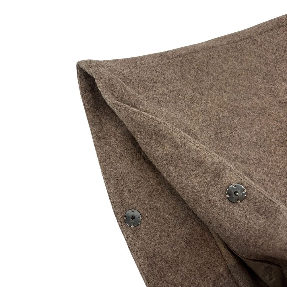 Other Other La MODE Fox Fur Wool Poncho Coat Textile Outerwear DUTY FREE for USA Size ONE SIZE - 12 Thumbnail