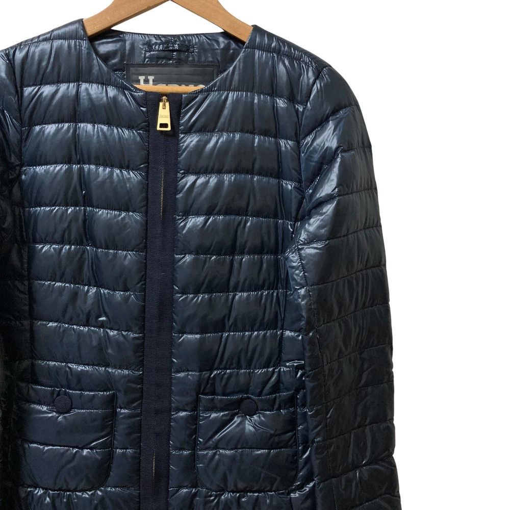 Other Other Herno No Collar Long Light Down Coat Down Coat Textile Outerwear PI0916d-12017 DUTY FREE for USA Size ONE SIZE - 2 Thumbnail