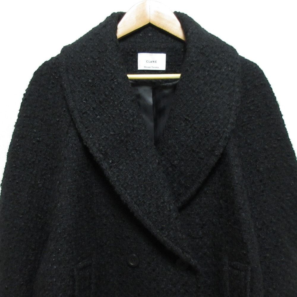 Other Other CLANE OVER TWEED COAT Tweed Coat Textile Outerwear 19101-0132 DUTY FREE for USA Size ONE SIZE - 4 Thumbnail