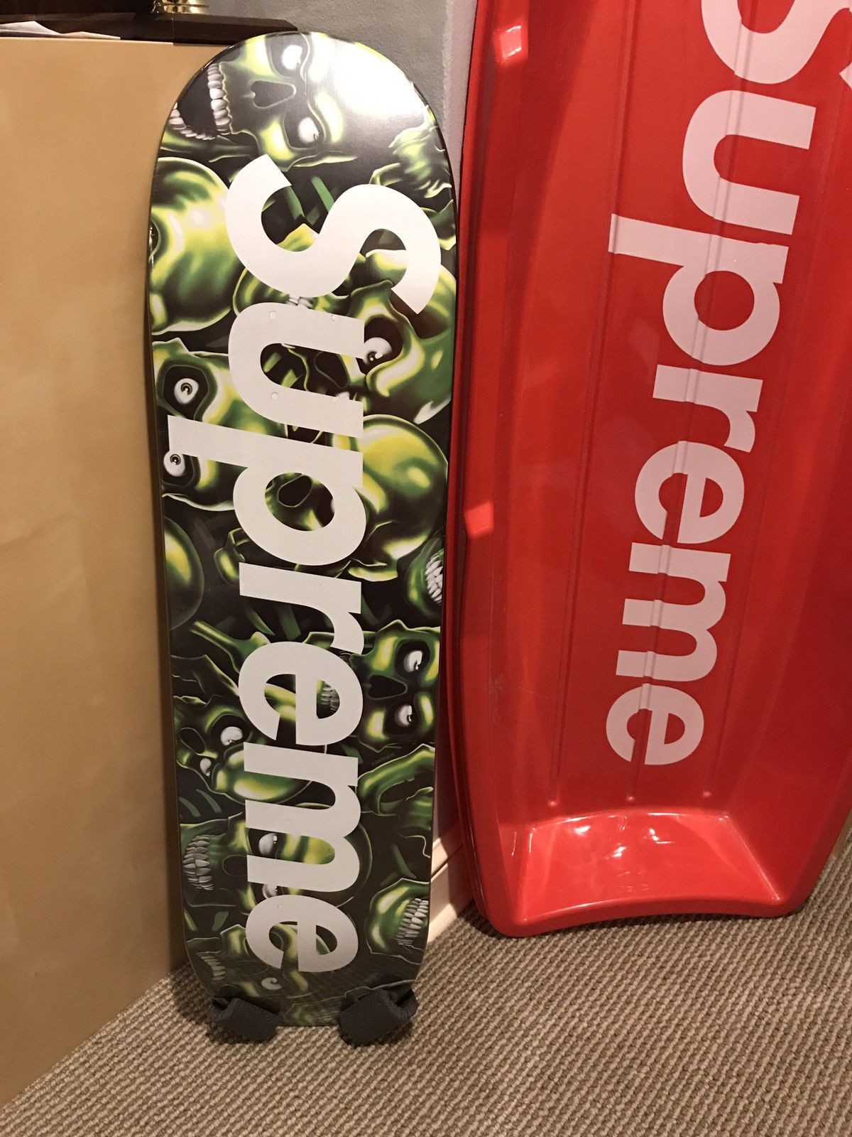 Supreme SUPREME SKULL PILE DECK MULTI GREEN | Grailed