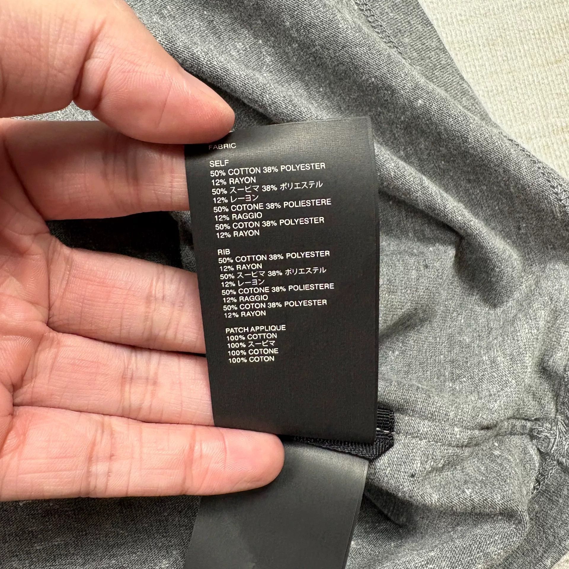 Fear of God Fear of God Fog 6th Patch Main Line Tee Size US M / EU 48-50 / 2 - 6 Thumbnail