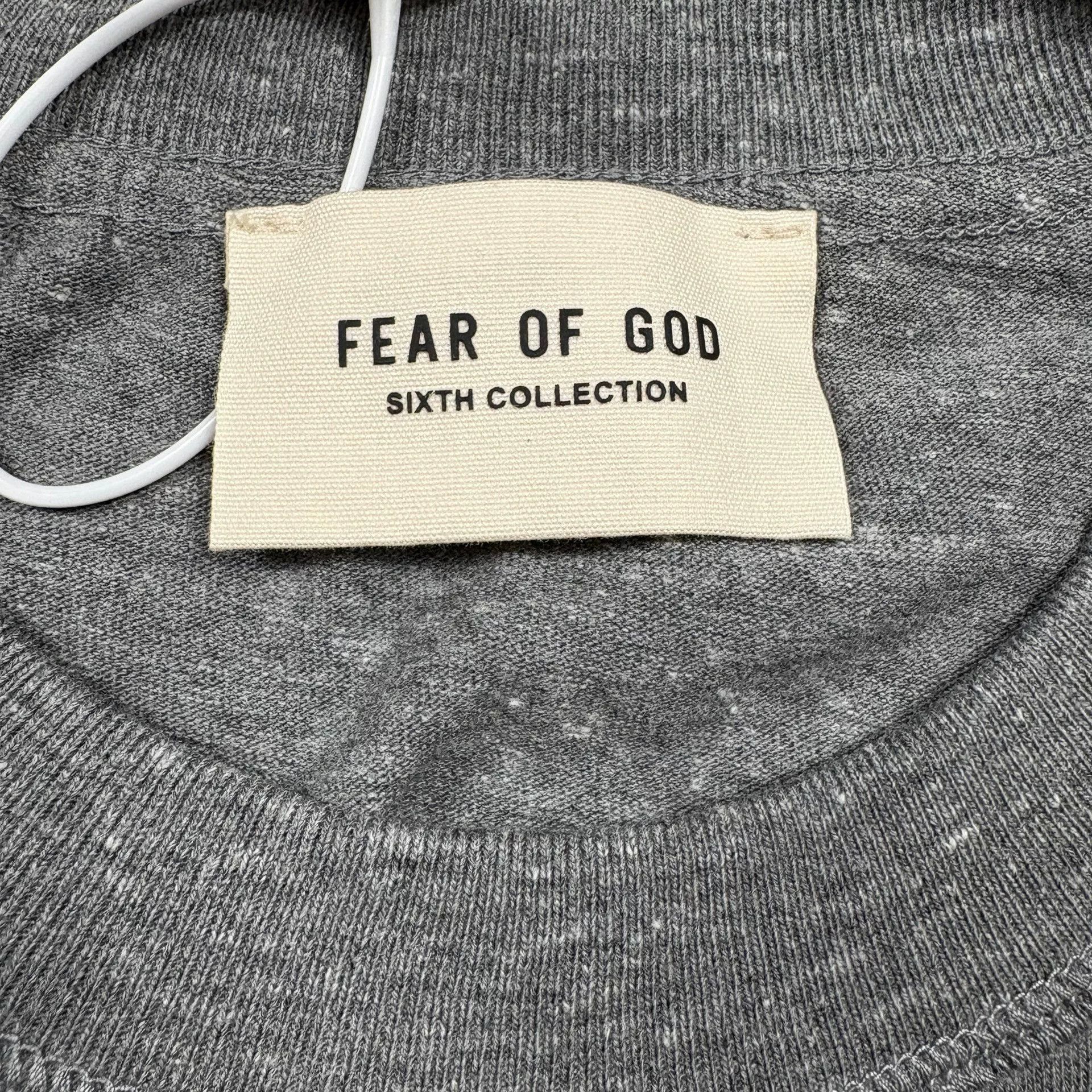Fear of God Fear of God Fog 6th Patch Main Line Tee Size US M / EU 48-50 / 2 - 3 Thumbnail