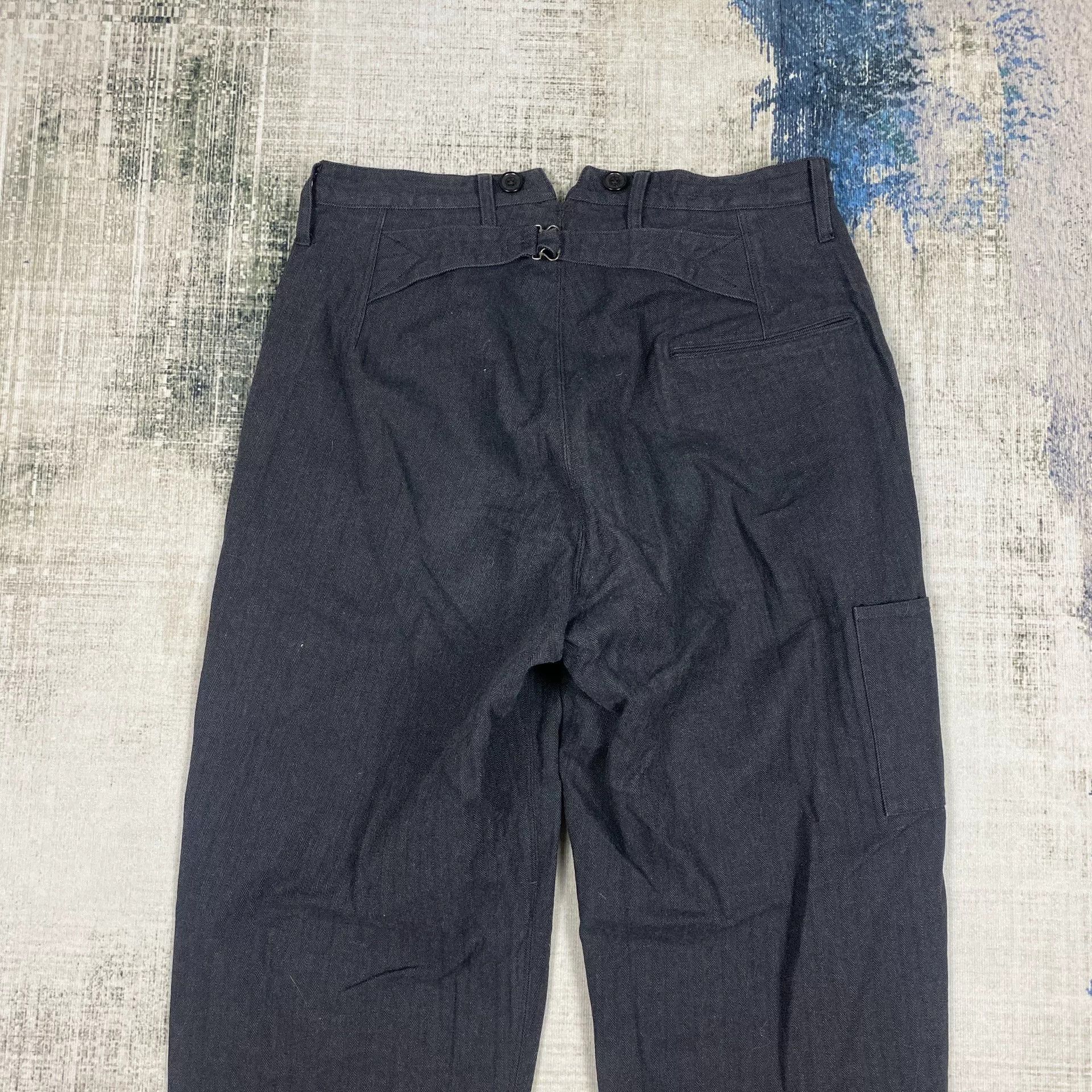 Freewheelers FREEWHEELERS Herringbone Casual Pants Size US 34 / EU 50 - 8 Thumbnail