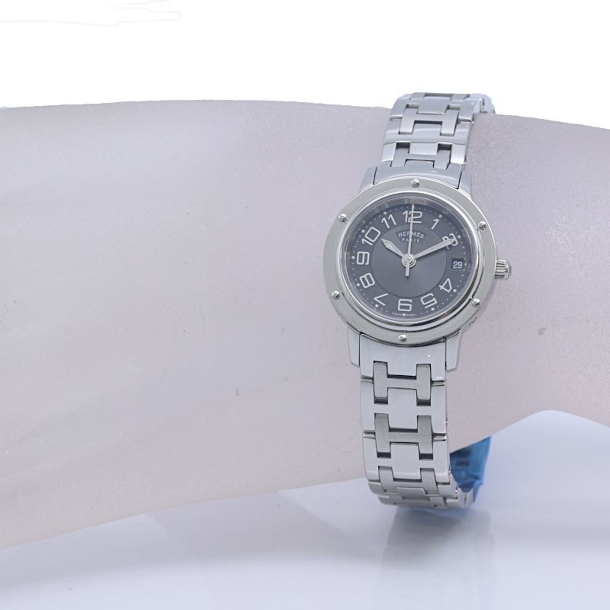 Hermes HERMES Clipper Classic CP1.210.230 4969 Women's Watch, Stainless Steel, 130489 Size ONE SIZE - 3 Thumbnail