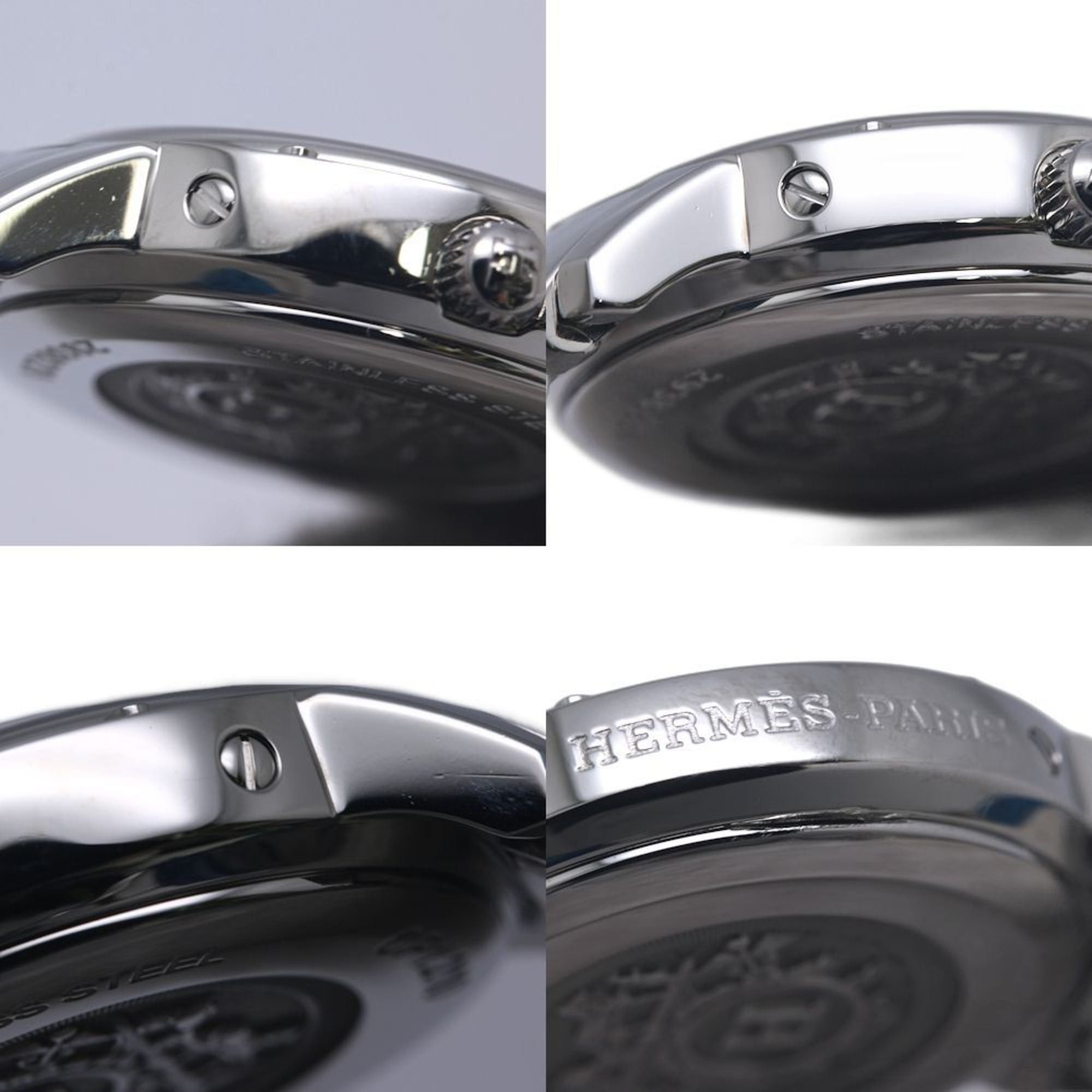 Hermes HERMES Clipper Classic CP1.210.230 4969 Women's Watch, Stainless Steel, 130489 Size ONE SIZE - 8 Thumbnail