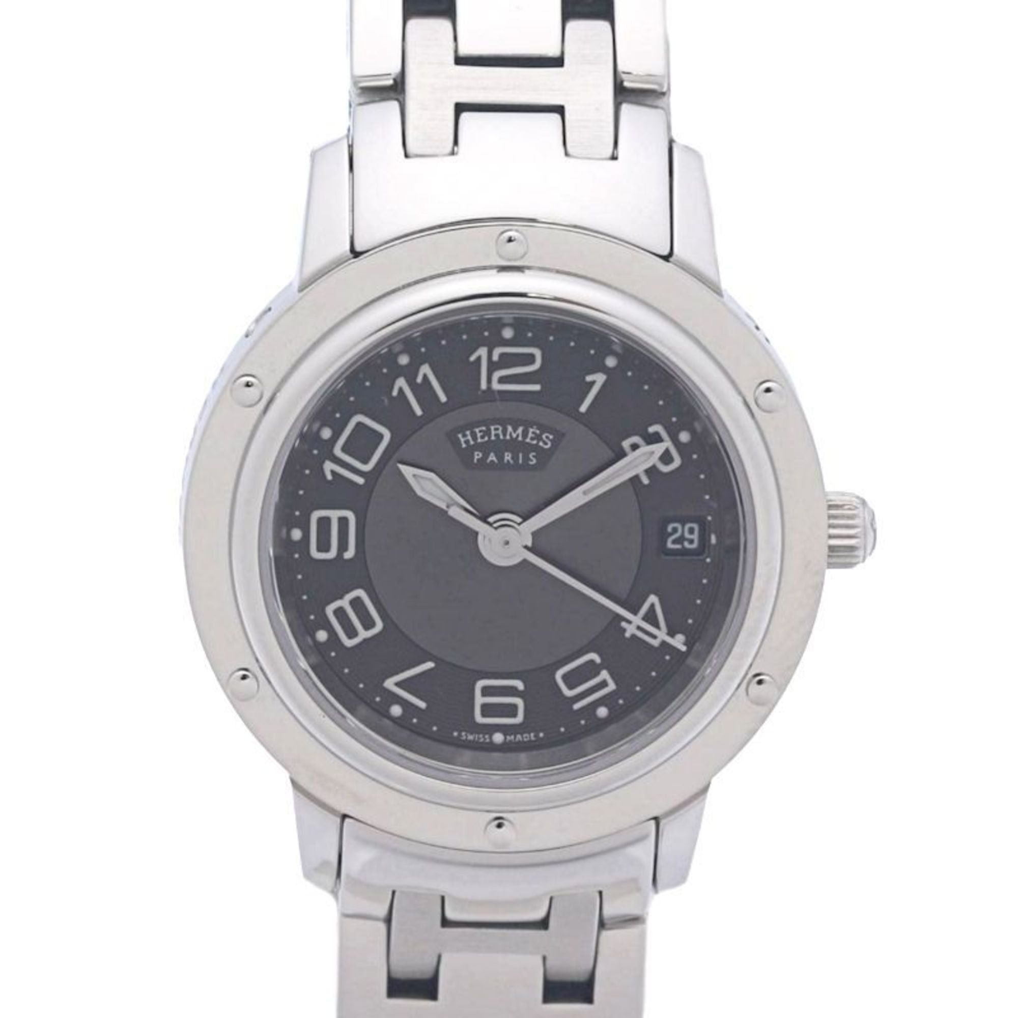 Hermes HERMES Clipper Classic CP1.210.230 4969 Women's Watch, Stainless Steel, 130489 Size ONE SIZE - 2 Thumbnail