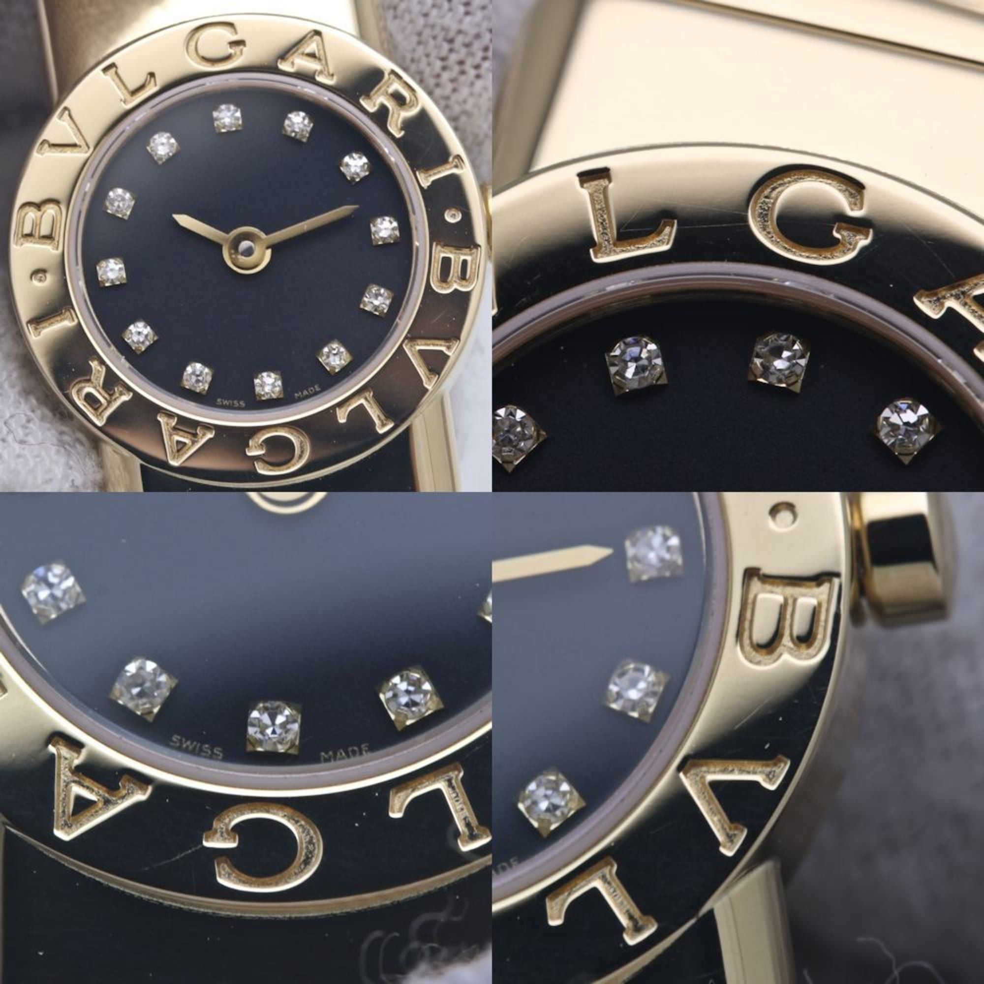 Bvlgari BVLGARI Tubogas 12P Diamond Watch BB192TY 12 BB192TG Women's 18KYG 40263 Size ONE SIZE - 7 Thumbnail