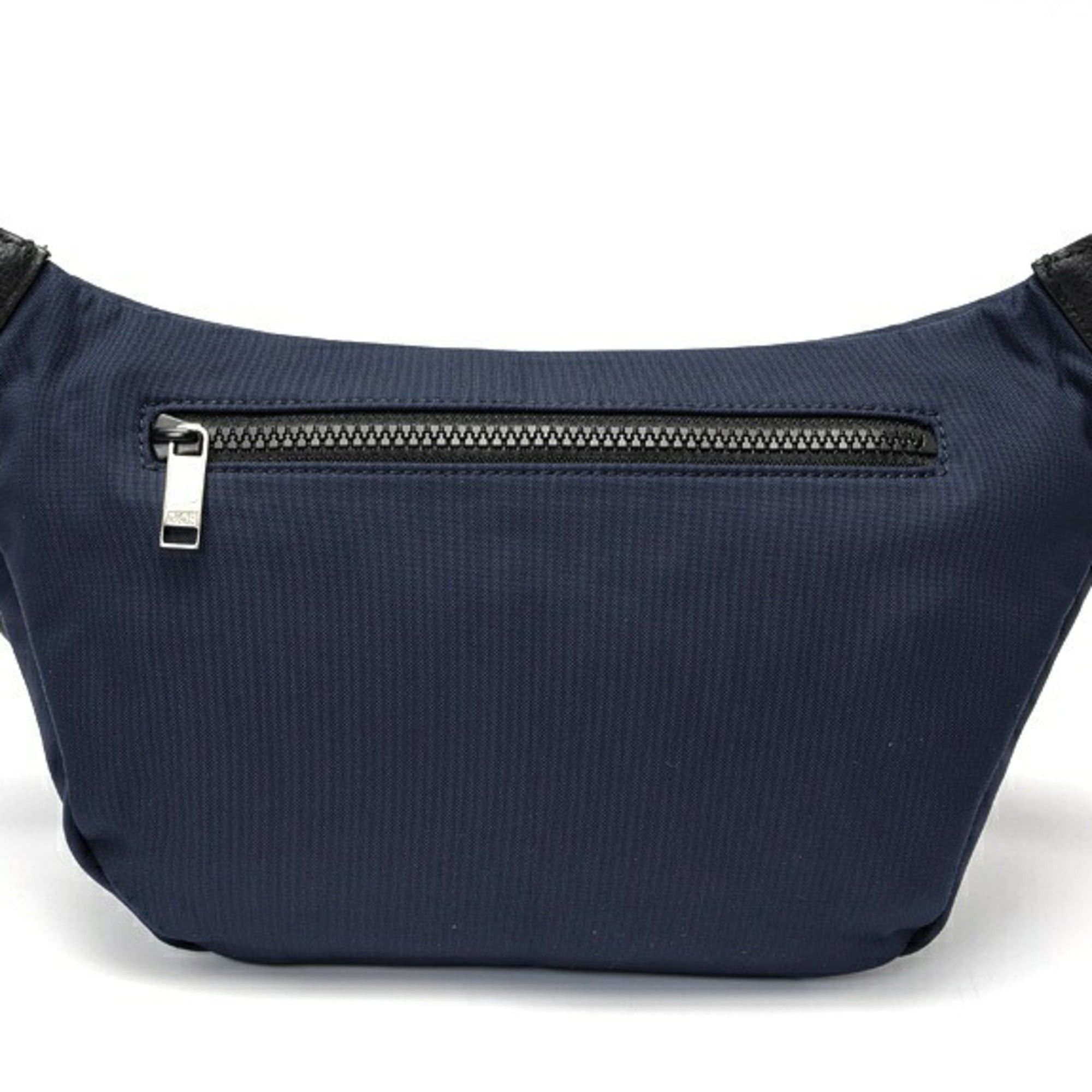 Christian Dior Dior Kaws Collaboration Bee Body Bag Belt Waist Pouch Nylon Leather Navy S-159996