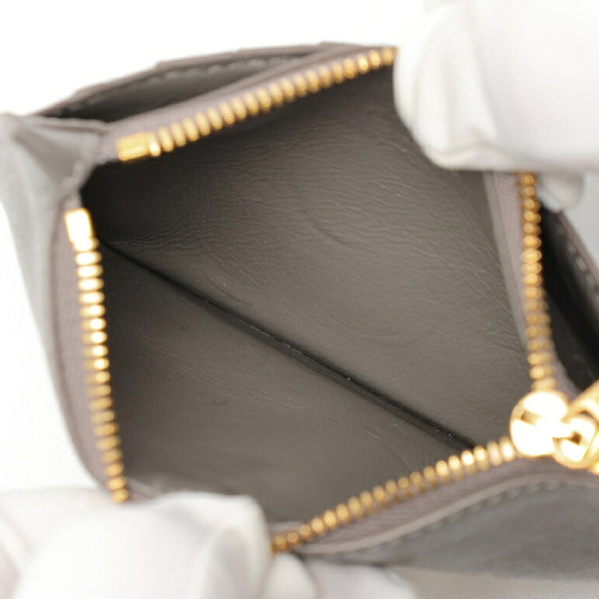 Balenciaga Balenciaga BB Coin Card Holder Case 674852 Leather Gray S-159725 Size ONE SIZE - 6 Thumbnail