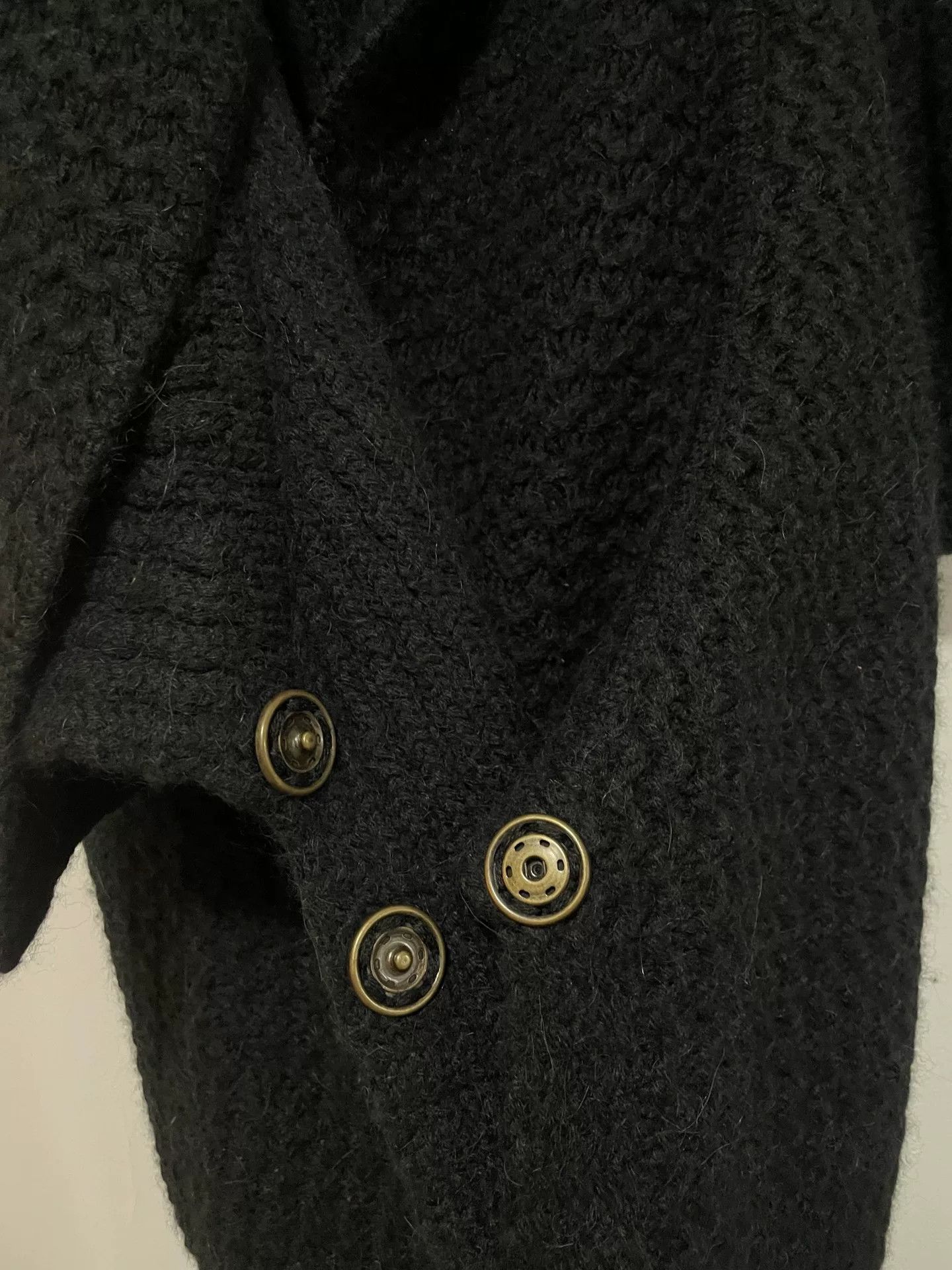 Stella McCartney black batwing cardigan sweater by Stella McCartney Size M / US 6-8 / IT 42-44 - 4 Thumbnail