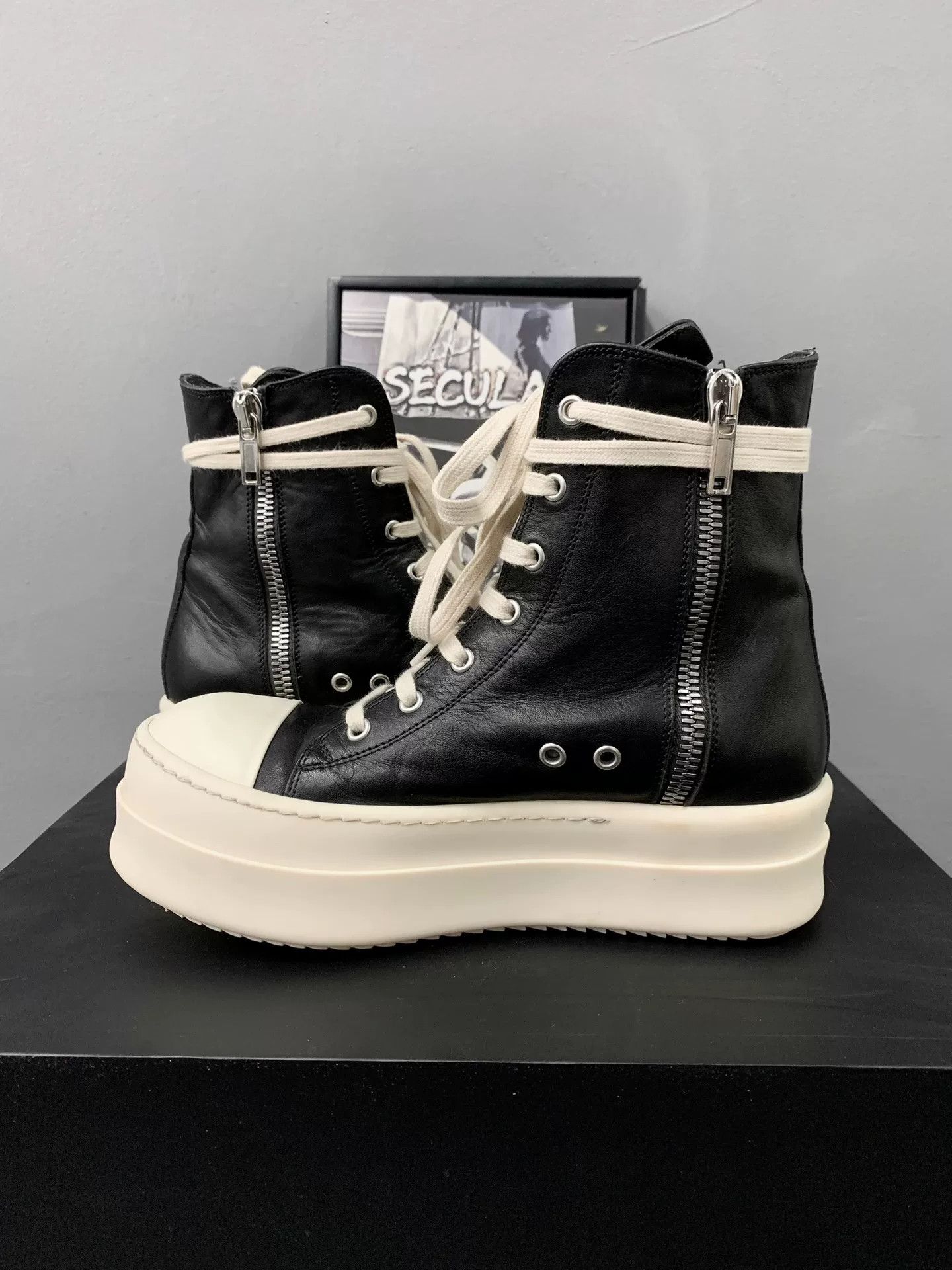 Rick Owens rick owens thick platform high-top sneakers Size US 9 / EU 42 - 6 Thumbnail