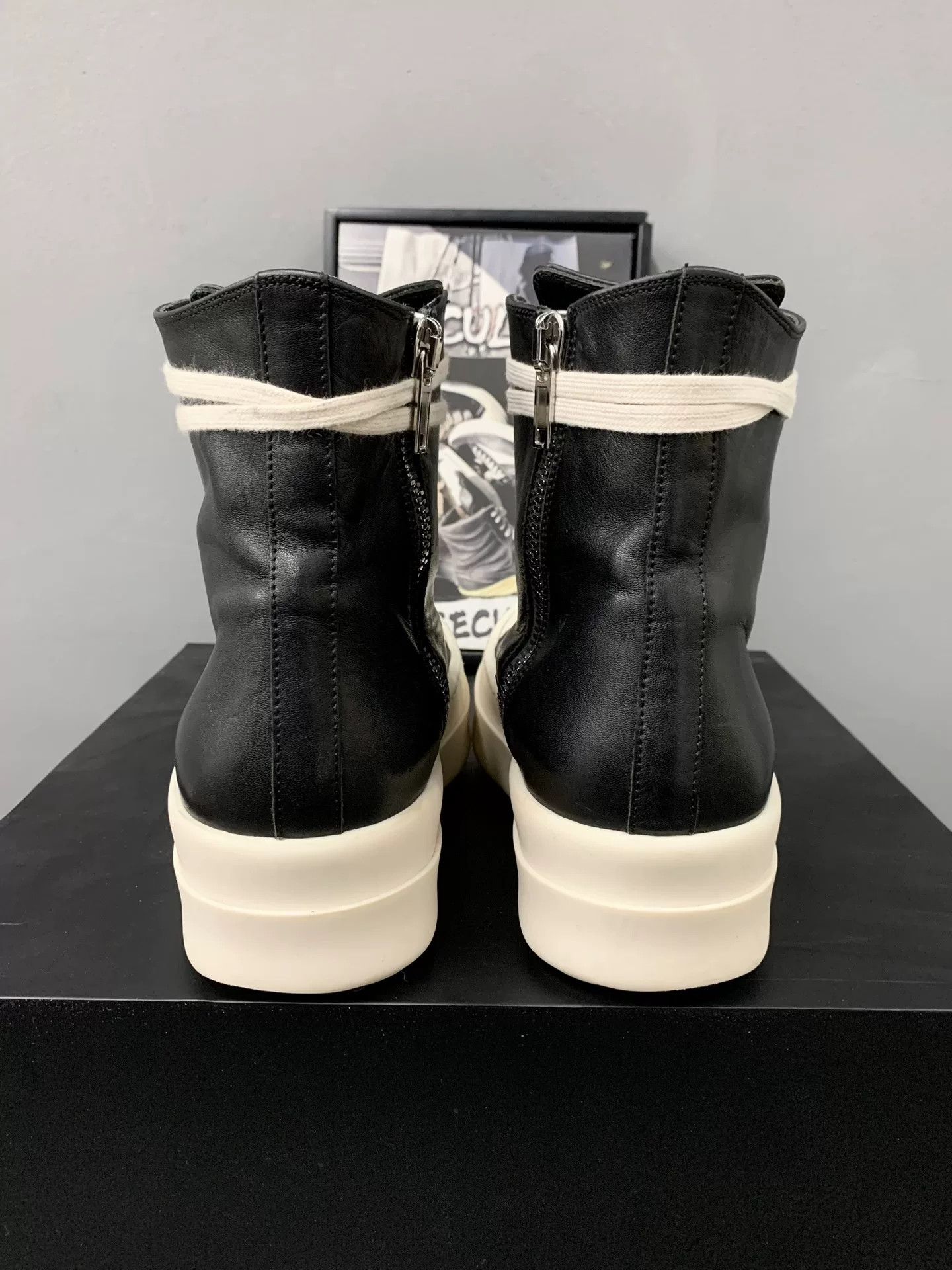 Rick Owens rick owens thick platform high-top sneakers Size US 9 / EU 42 - 7 Thumbnail