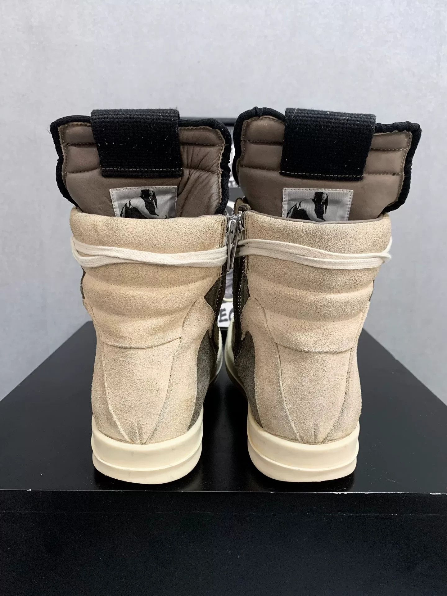 Rick Owens rick owens gray suede high-top sneakers Size US 9 / EU 42 - 7 Thumbnail