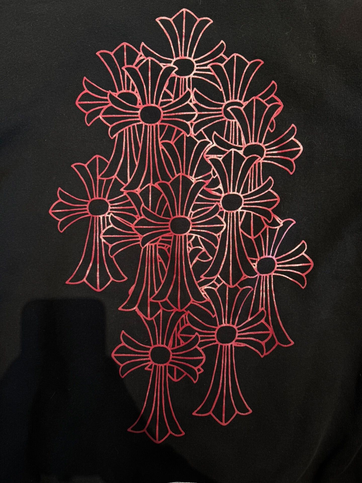 Chrome Hearts chrome hearts oversized red cross hoodie Size US L / EU 52-54 / 3 - 4 Thumbnail