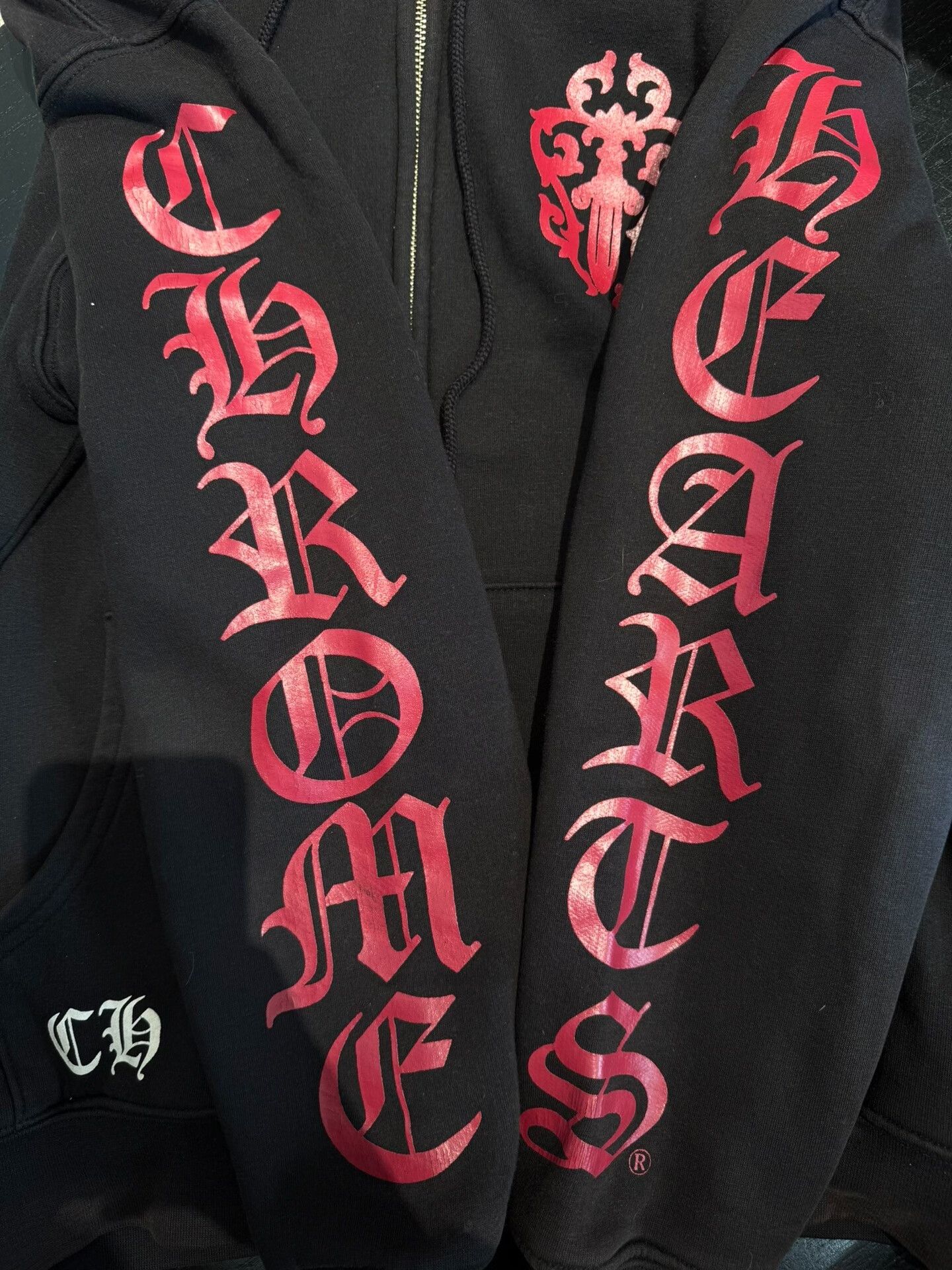 Chrome Hearts chrome hearts oversized red cross hoodie Size US L / EU 52-54 / 3 - 5 Thumbnail