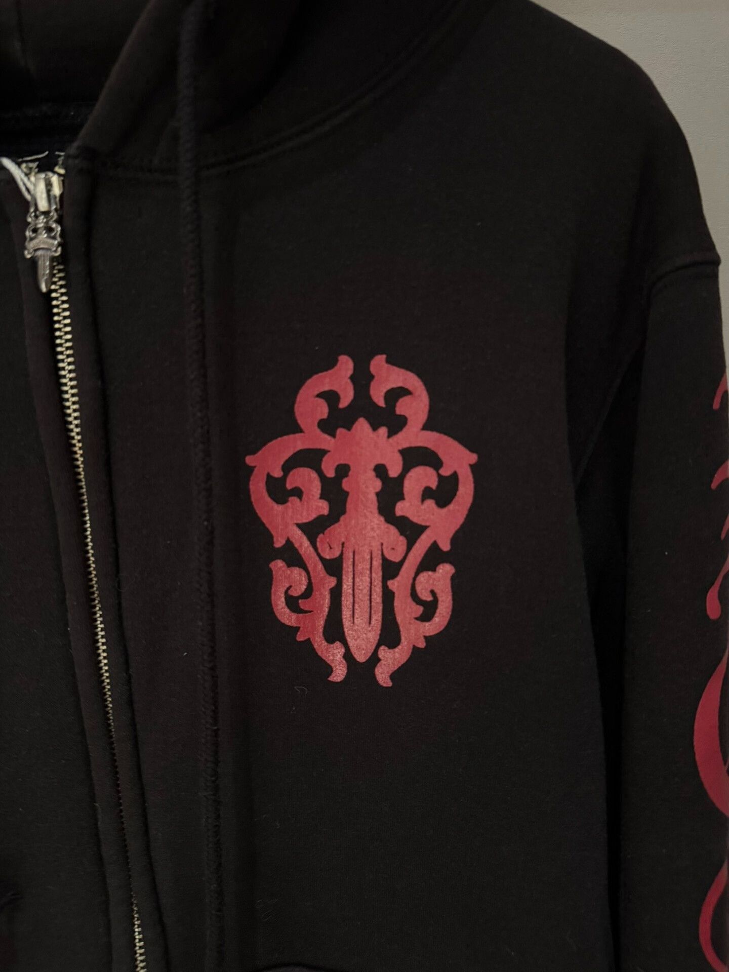 Chrome Hearts chrome hearts oversized red cross hoodie Size US L / EU 52-54 / 3 - 3 Thumbnail