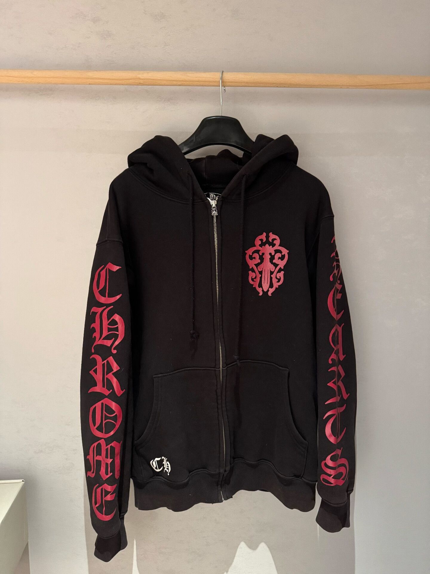 Chrome Hearts chrome hearts oversized red cross hoodie Size US L / EU 52-54 / 3 - 2 Thumbnail