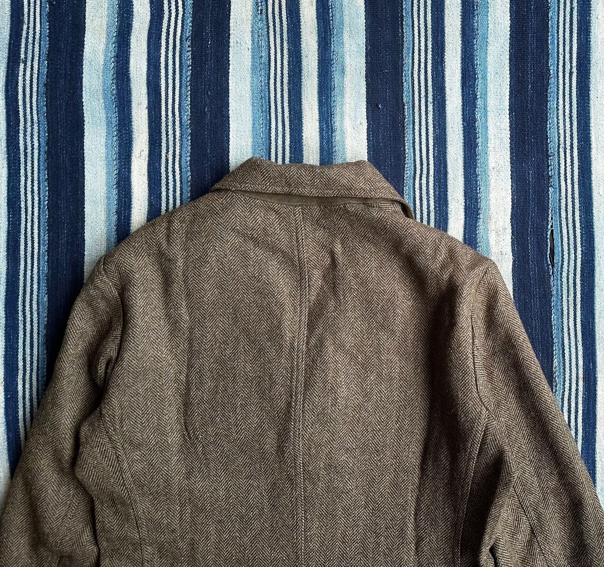 RRL Ralph Lauren RRL Unconstructed Herringbone Sport Coat Size US M / EU 48-50 / 2 - 7 Thumbnail