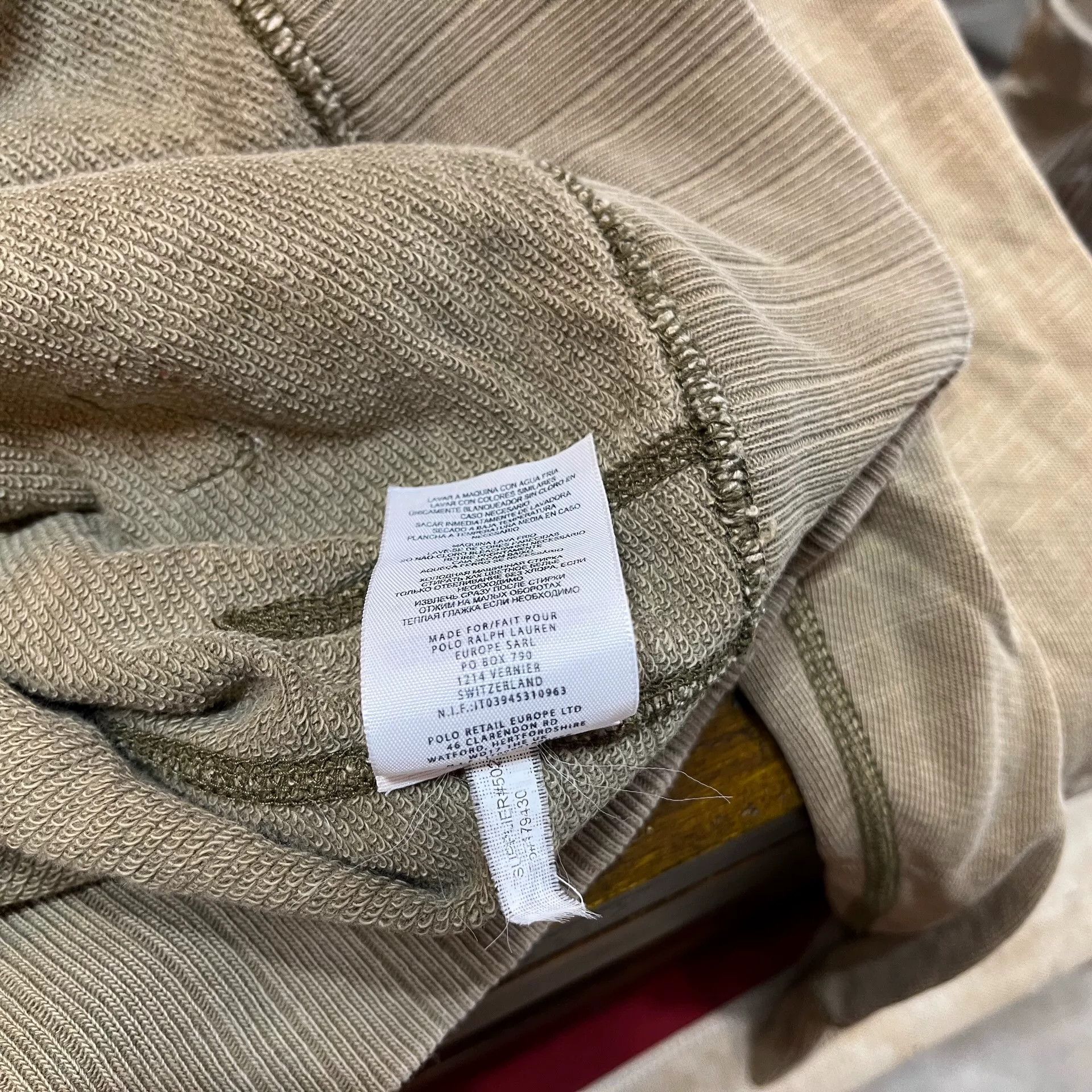 RRL Ralph Lauren rrl hoodie zip-up sweatshirt by polo ralph lauren Size US M / EU 48-50 / 2 - 4 Thumbnail