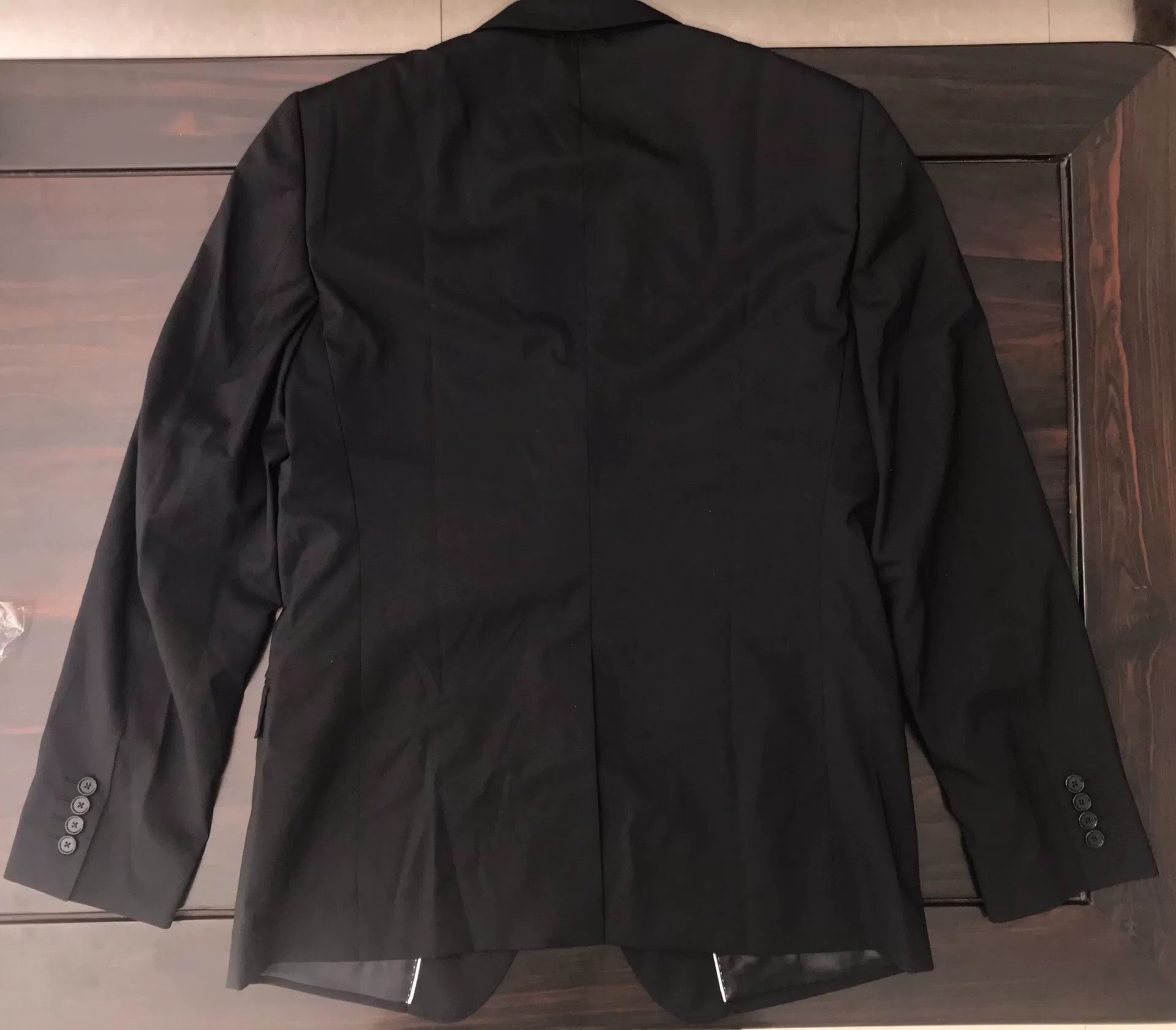 Dolce & Gabbana luxury black wool suit by dolce gabbana Size US L / EU 52-54 / 3 - 3 Thumbnail