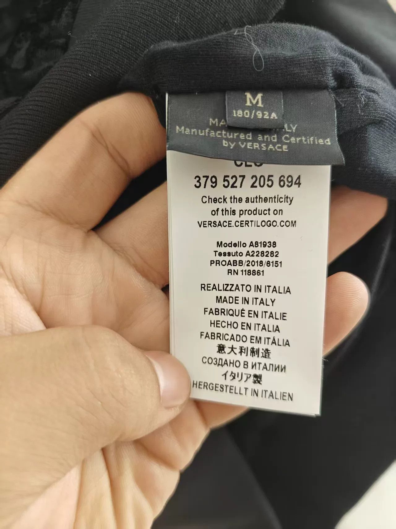 Versace Versace Zip Jacket in Excellent Condition Size US M / EU 48-50 / 2 - 4 Thumbnail