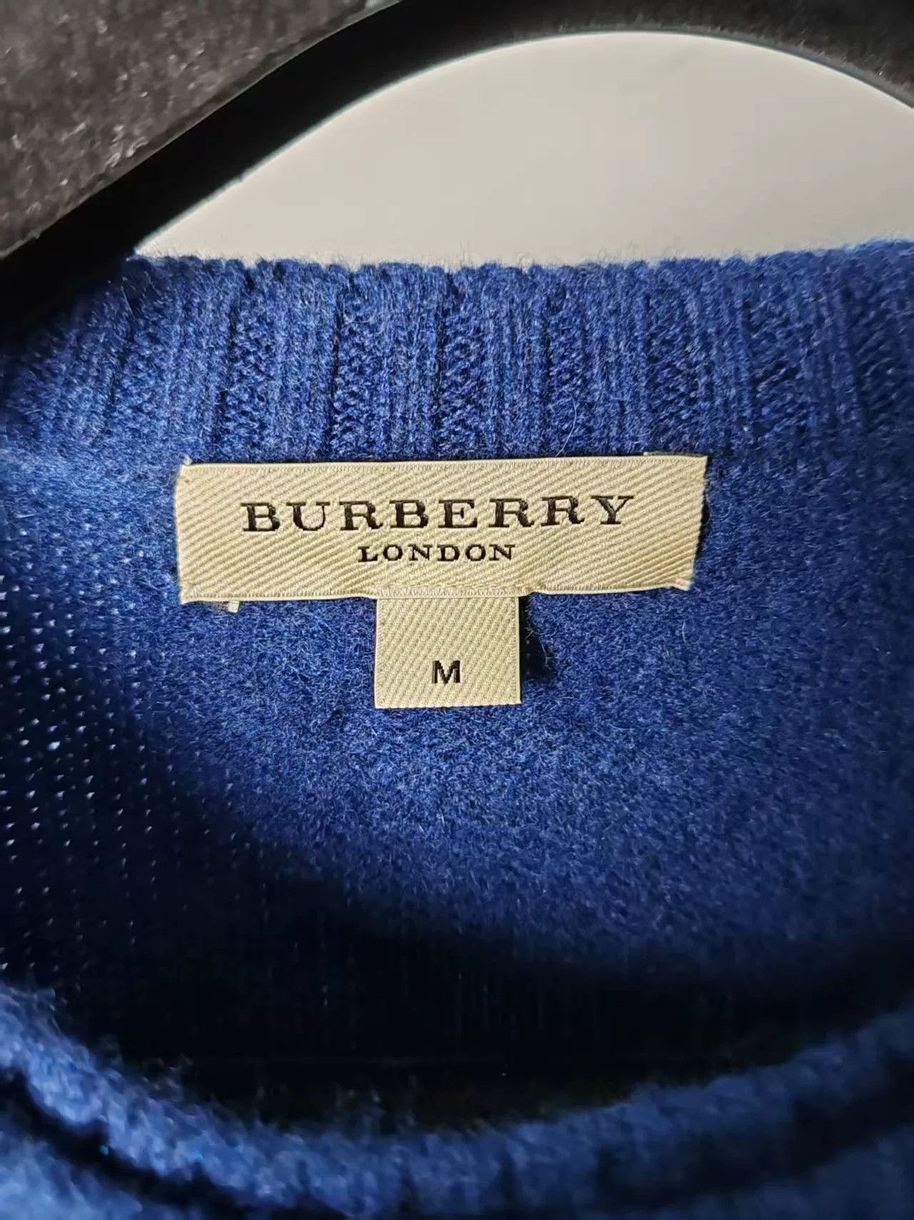 Burberry Authentic Burberry Wool Knitted Sweater Size US M / EU 48-50 / 2 - 3 Thumbnail