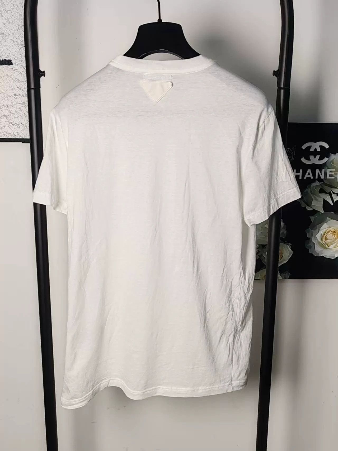 Prada Prada Triangle Logo Short Sleeve Shirt Size US M / EU 48-50 / 2 - 2 Thumbnail