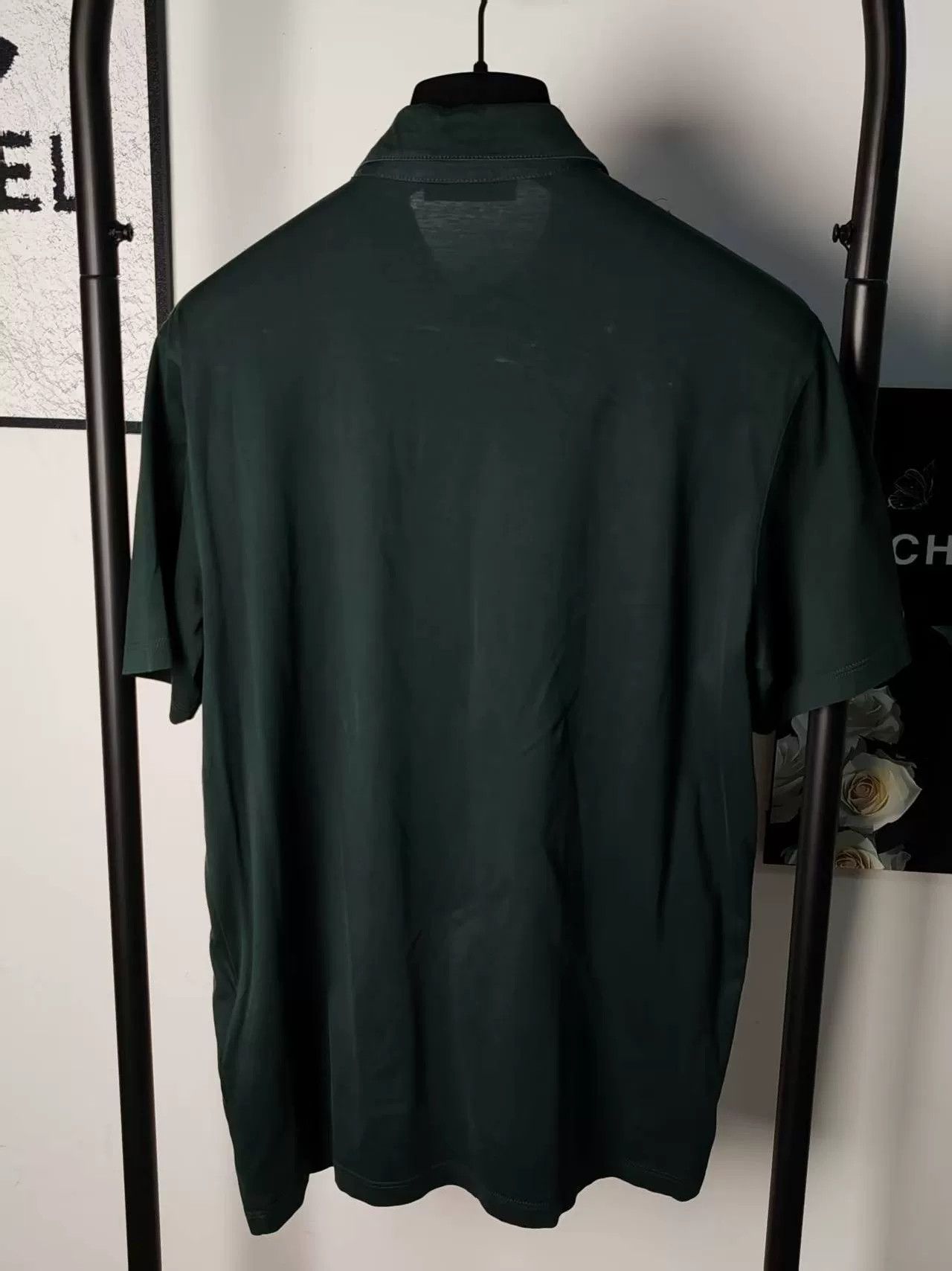 Prada Prada Pocket Logo Short Sleeve Shirt Size US M / EU 48-50 / 2 - 2 Thumbnail