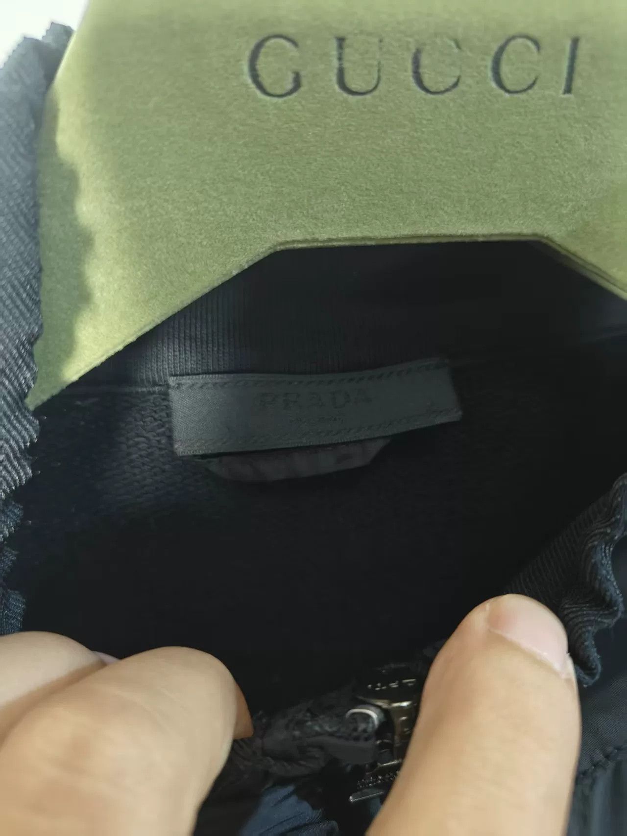Prada Prada Nylon Zip Jacket for Sale Size US M / EU 48-50 / 2 - 3 Thumbnail