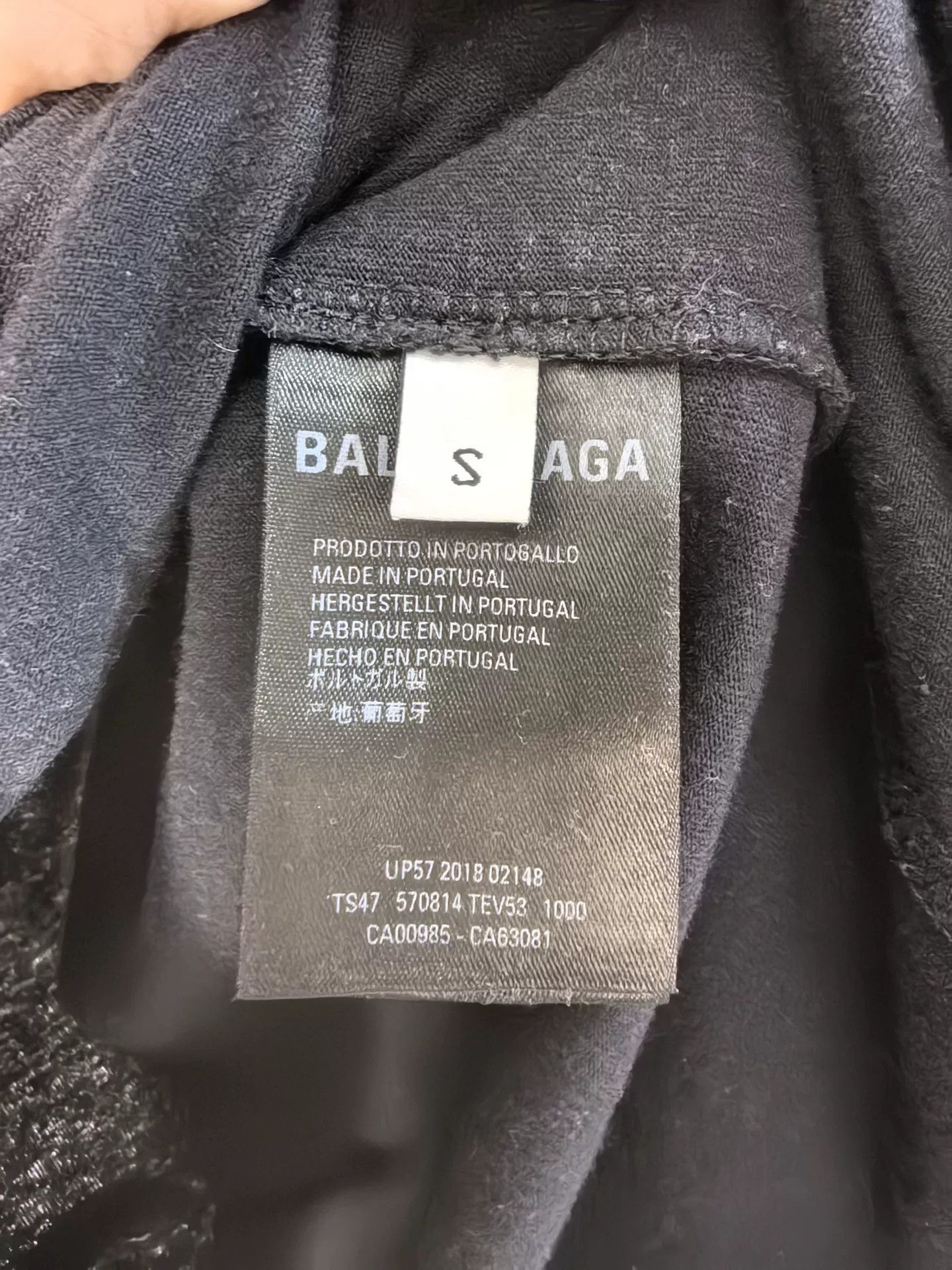 Balenciaga Balenciaga Logo Short Sleeve T-Shirt Size US M / EU 48-50 / 2 - 4 Thumbnail