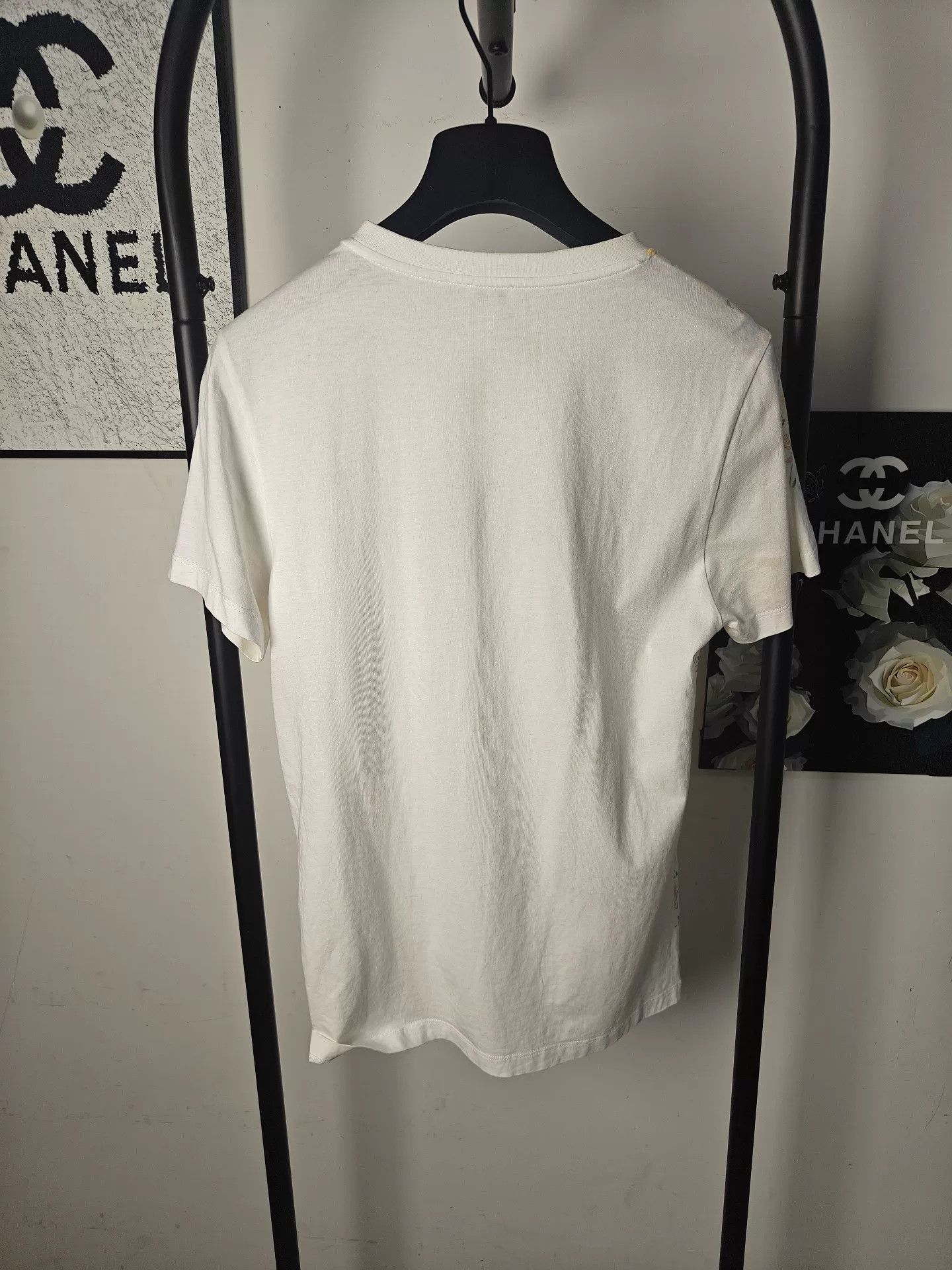 Loewe Loewe Embroidered Logo Short Sleeve T-Shirt Size US M / EU 48-50 / 2 - 2 Thumbnail