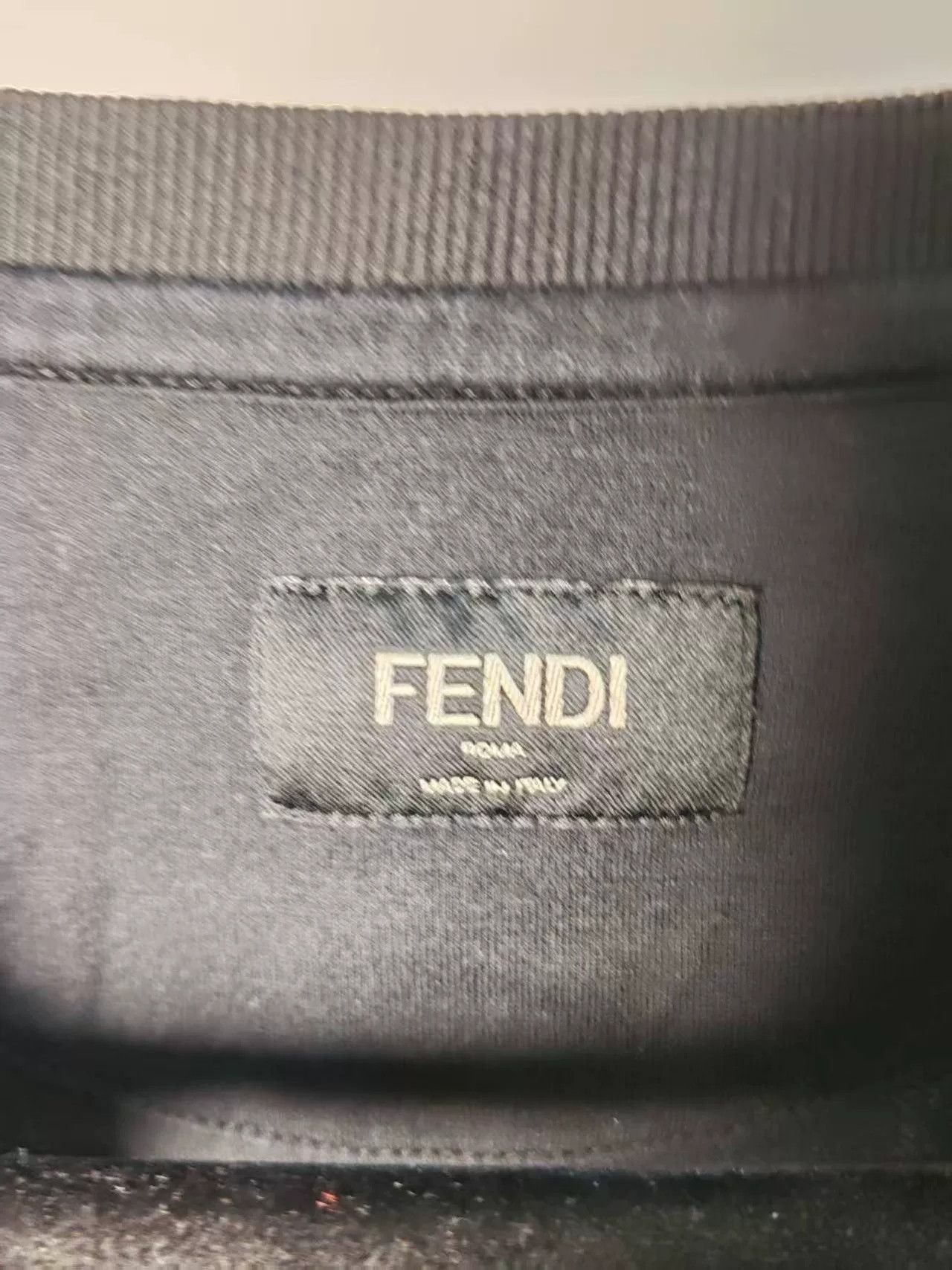 Fendi Fendi Logo Short Sleeve T-Shirt Size US M / EU 48-50 / 2 - 3 Thumbnail