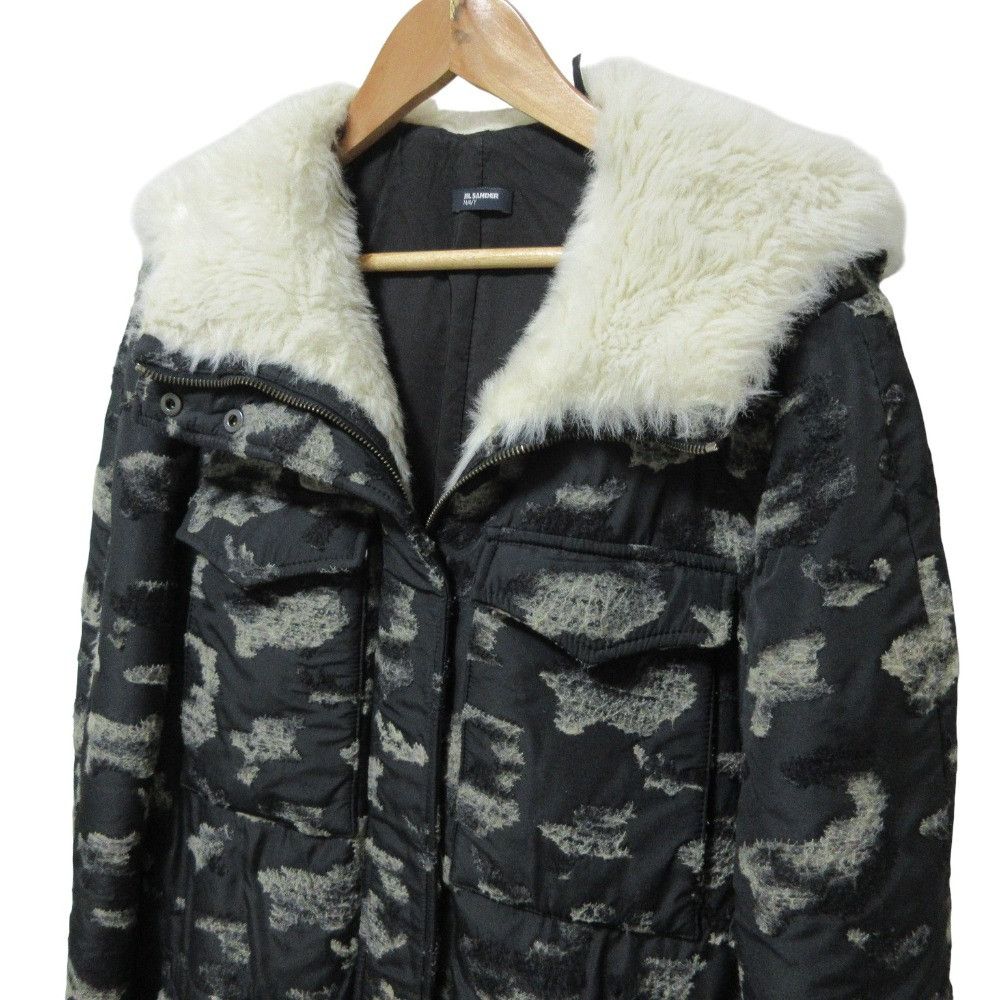 Jil Sander Jil Sander Jil Sander Navy Hooded Coat Textile Outerwear DUTY FREE for USA Size ONE SIZE - 4 Thumbnail