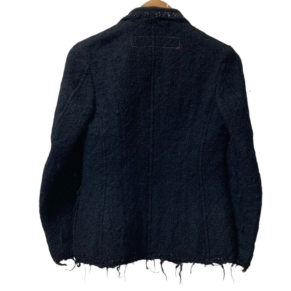 Junya Watanabe Junya Watanabe Comme des Garçons JUNYA WATANABE MAN PINK Tweed Jacket Textile Outerwear UP-J024 DUTY FREE for USA Size ONE SIZE - 4 Thumbnail