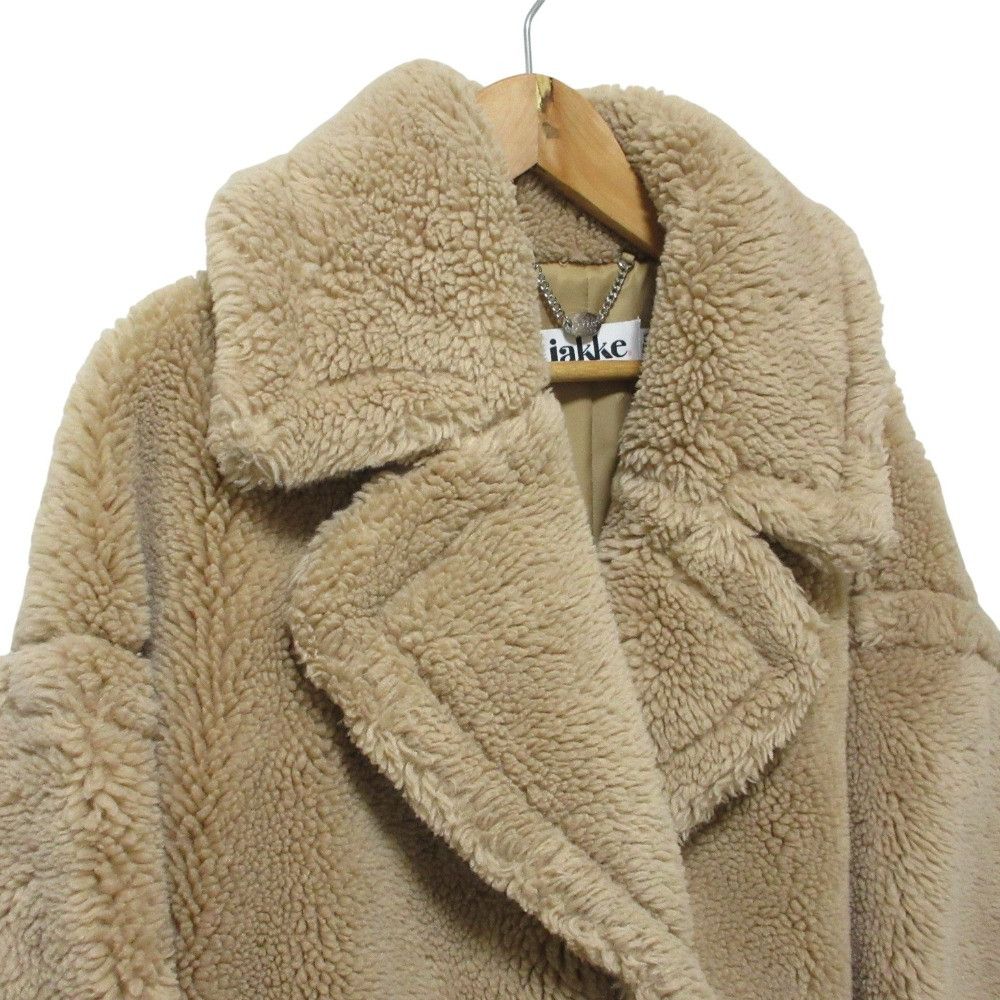 Other Other Jakke Teddy Bear Faux Shearling Short Coat Plastic / Synthetic Outerwear DUTY FREE for USA Size ONE SIZE - 4 Thumbnail