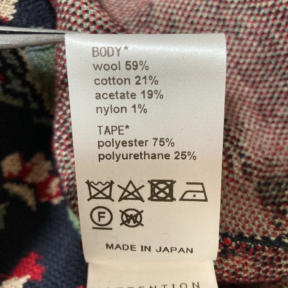 Other Other muller of yoshiokubo Flowe Jacquard Knit Skirt Textile Skirts MLF19805 DUTY FREE for USA Size ONE SIZE - 8 Thumbnail
