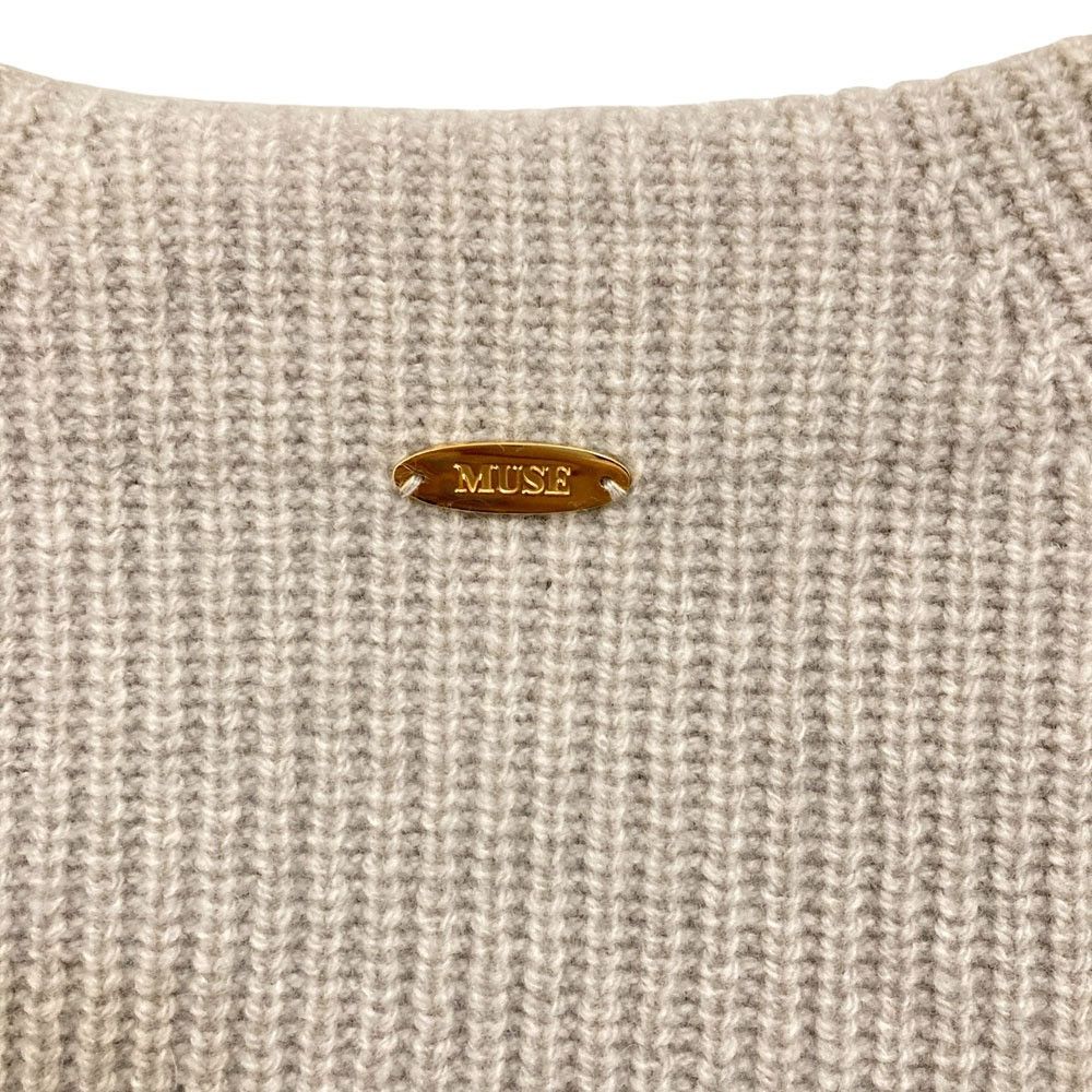 Other Other MUSE de Deuxieme Classe OLBIA Cashmere Silk Knit Sweater Textile Tops DUTY FREE for USA Size ONE SIZE - 3 Thumbnail