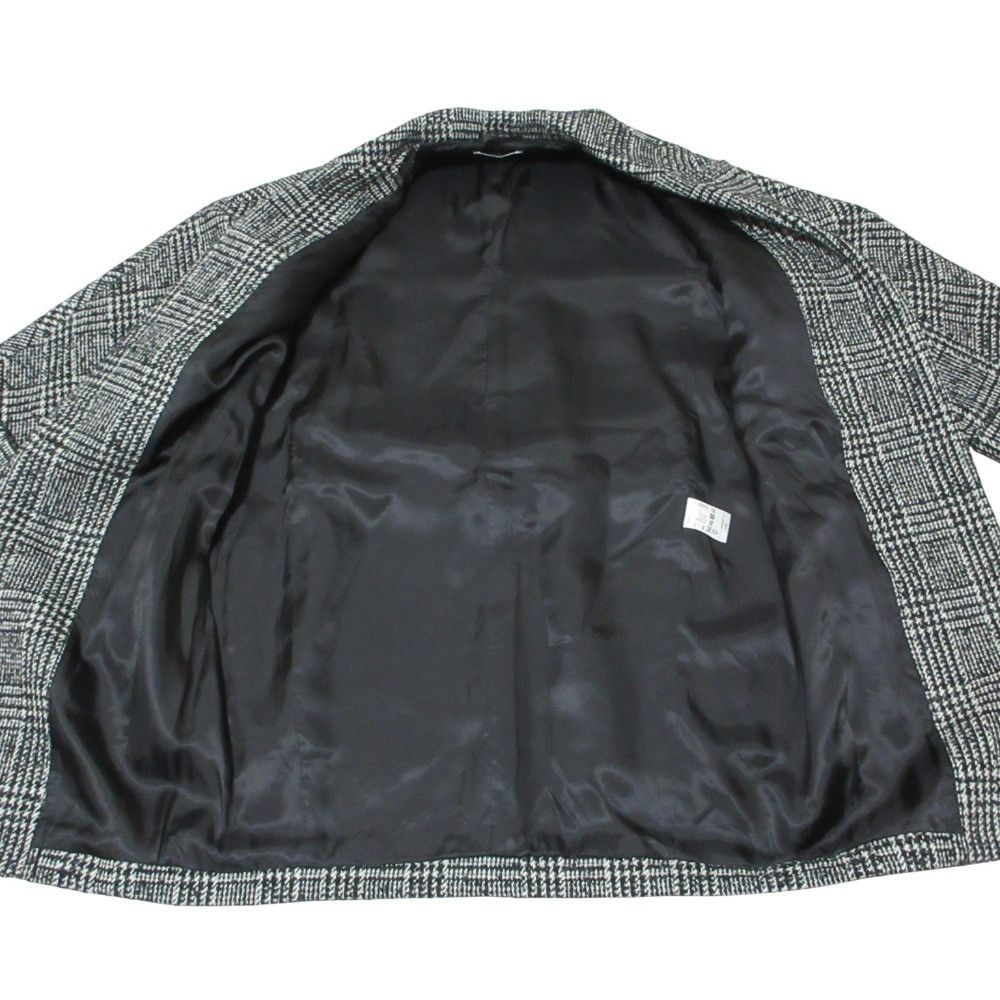 Other Other COUTURE D'ADAM Glen Check Wool Coat Textile Outerwear DUTY FREE for USA Size ONE SIZE - 6 Thumbnail