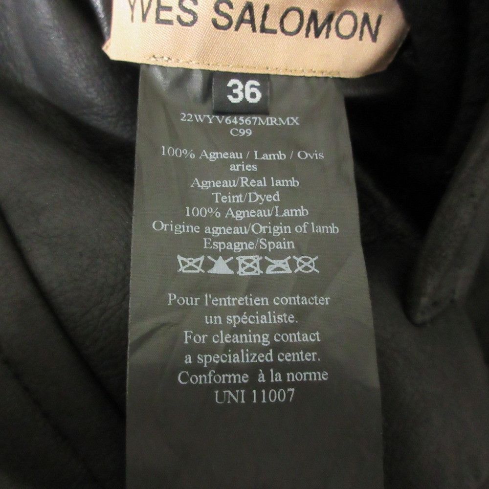 Yves Salomon Yves Salomon Yves Salomon Reversible Shearling Jacket Fur Outerwear 22WYV64567MRMX DUTY FREE for USA Size ONE SIZE - 10 Thumbnail