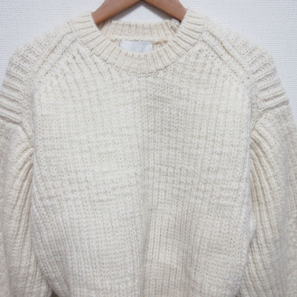 Other Other 3.1 Phillip Lim Back Ribbon Chunky Knit Sweater Textile Tops DUTY FREE for USA Size ONE SIZE - 3 Thumbnail