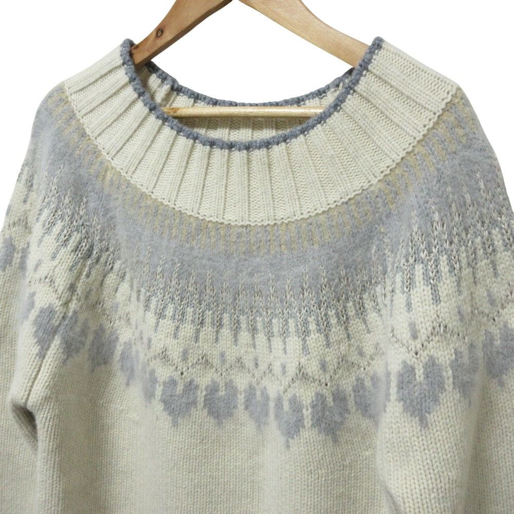 Other Other Herlipto Heart Fair Isle Knit Mini Dress Textile Dresses 1254205163 DUTY FREE for USA Size ONE SIZE - 4 Thumbnail