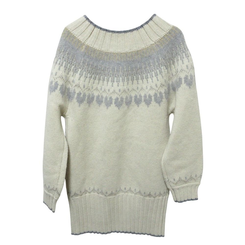 Other Other Herlipto Heart Fair Isle Knit Mini Dress Textile Dresses 1254205163 DUTY FREE for USA Size ONE SIZE - 2 Thumbnail