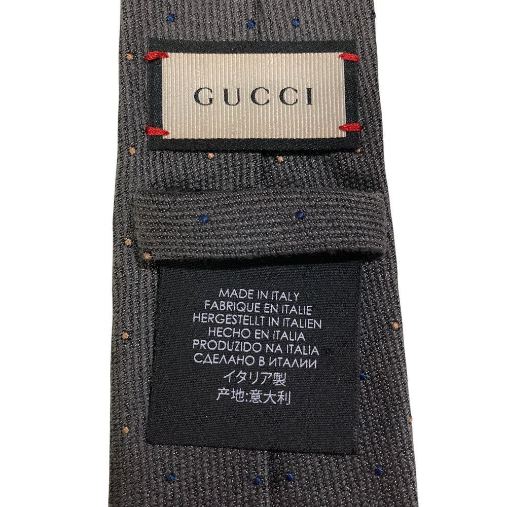 Gucci Gucci Gucci Silk Wool Necktie Textile Necktie DUTY FREE for USA Size ONE SIZE - 7 Thumbnail