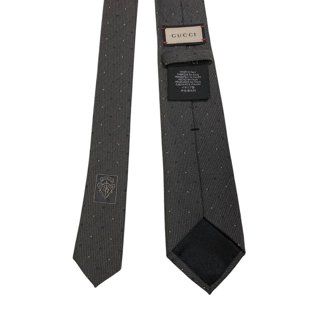 Gucci Gucci Gucci Silk Wool Necktie Textile Necktie DUTY FREE for USA Size ONE SIZE - 5 Thumbnail