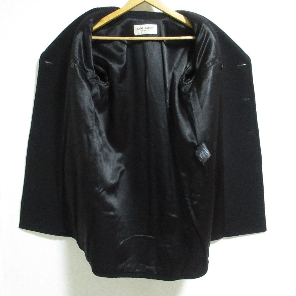 Yves Saint Laurent Yves Saint Laurent Saint Laurent Paris Wool Cashmere Long Coat Textile Outerwear DUTY FREE for USA Size ONE SIZE - 4 Thumbnail