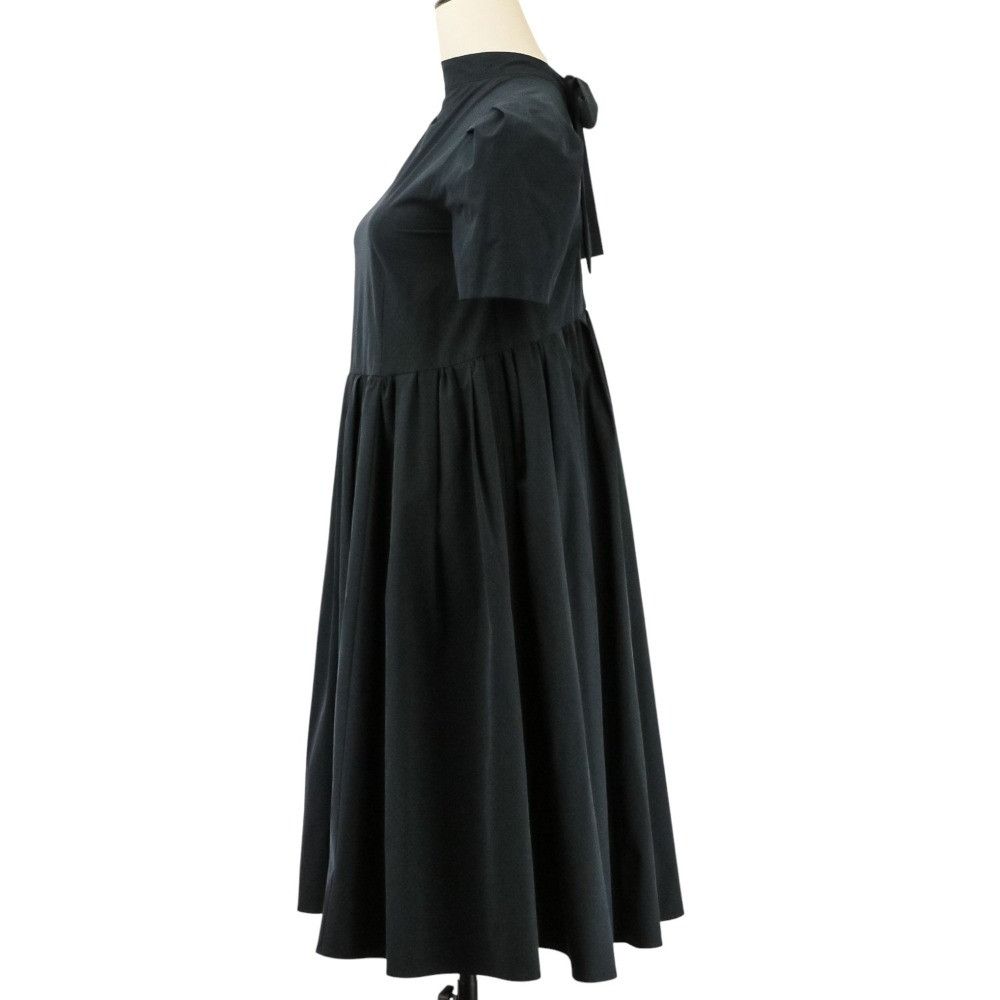 Other Other SEVEN TEN by MIHO KAWAHITO Bow Tie Midi Dress Textile Dresses DUTY FREE for USA Size ONE SIZE - 4 Thumbnail