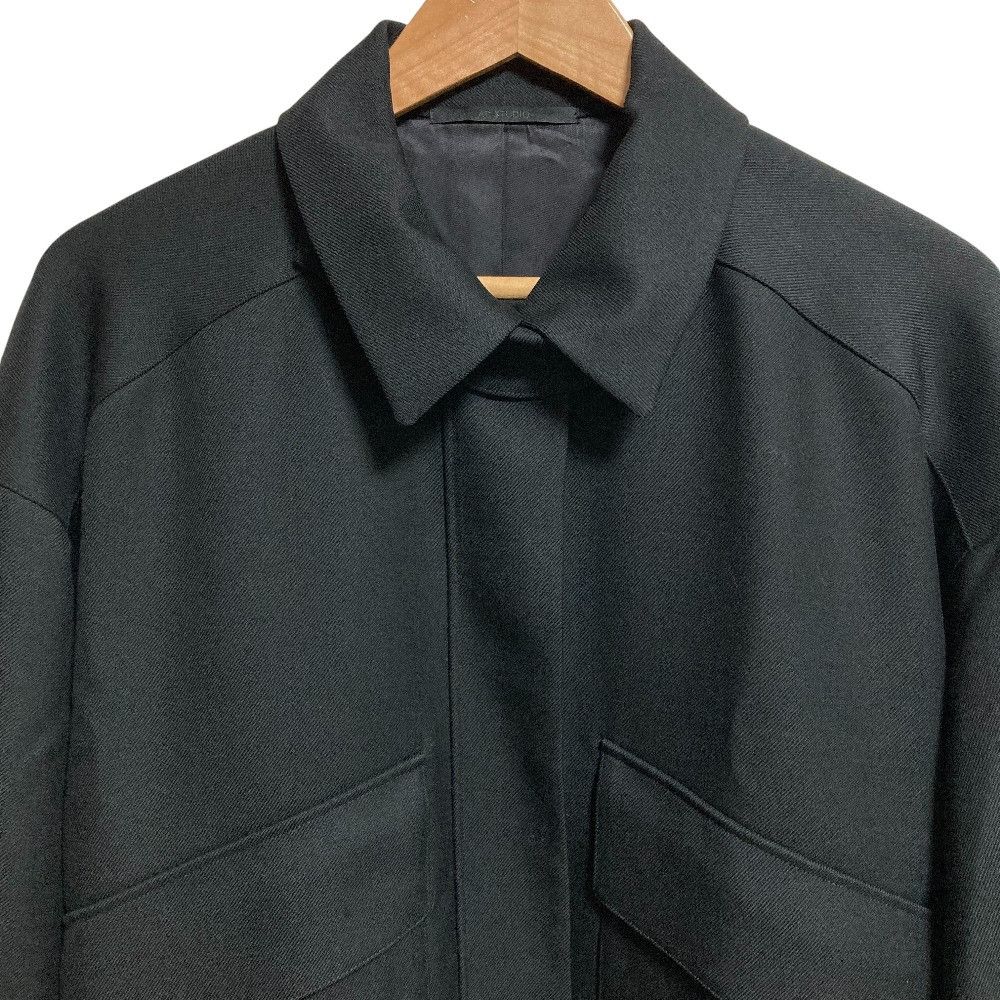 Other Other AP STUDIO Wool Zip Work Jacket Textile Outerwear DUTY FREE for USA Size ONE SIZE - 4 Thumbnail